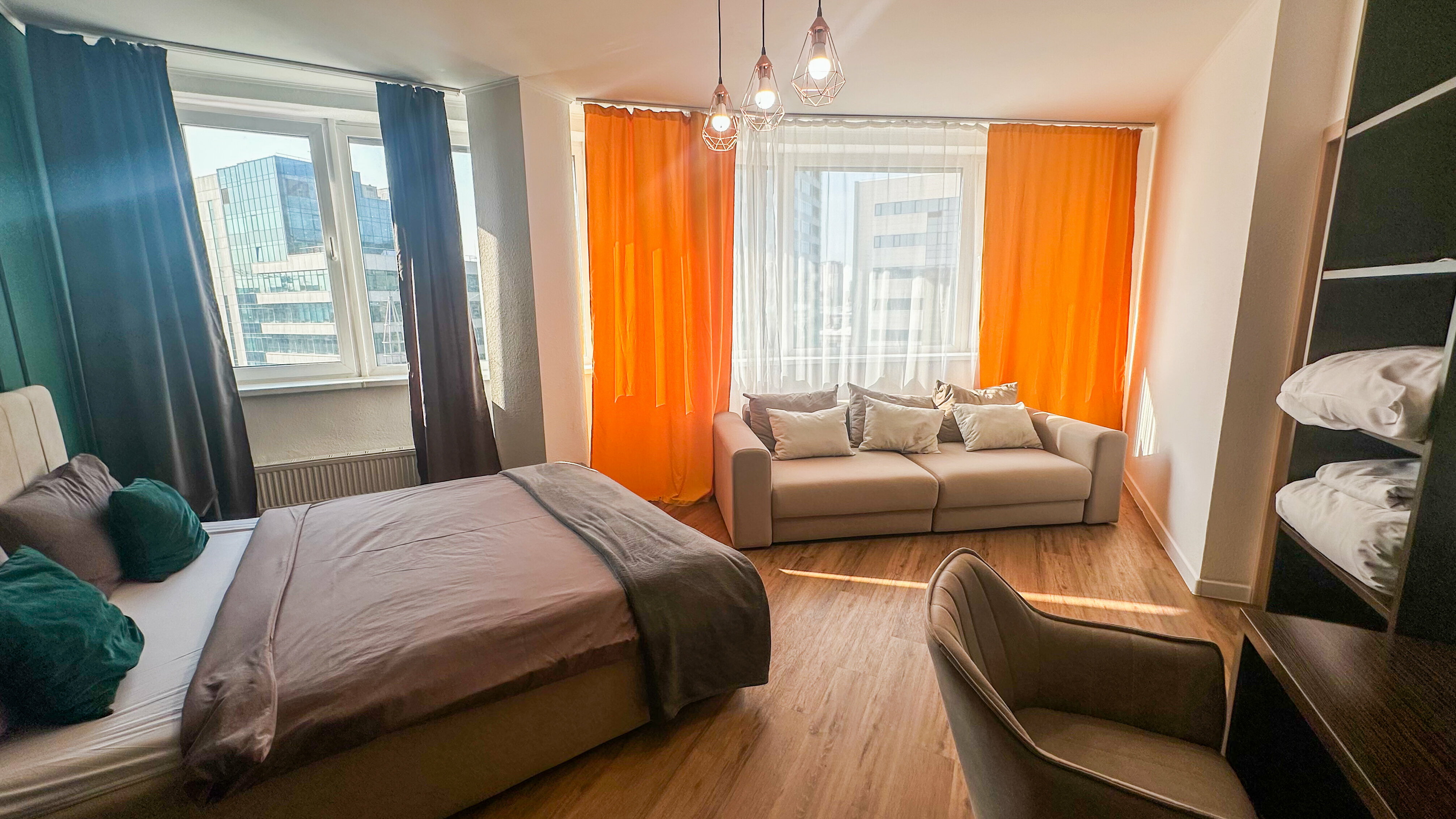 Cемейный номер с собственной ванной комнатой