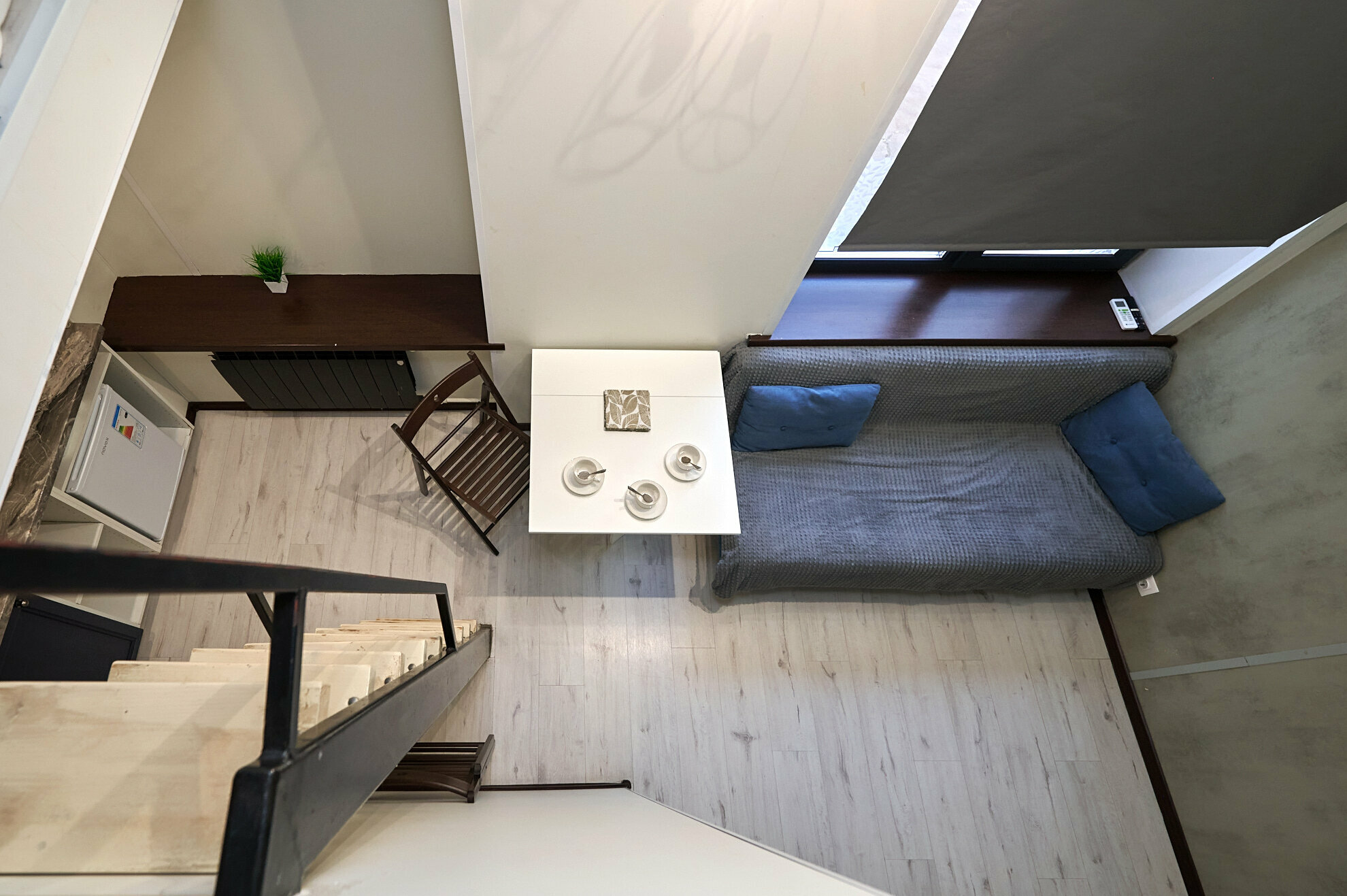 Двухуровневый номер-студия