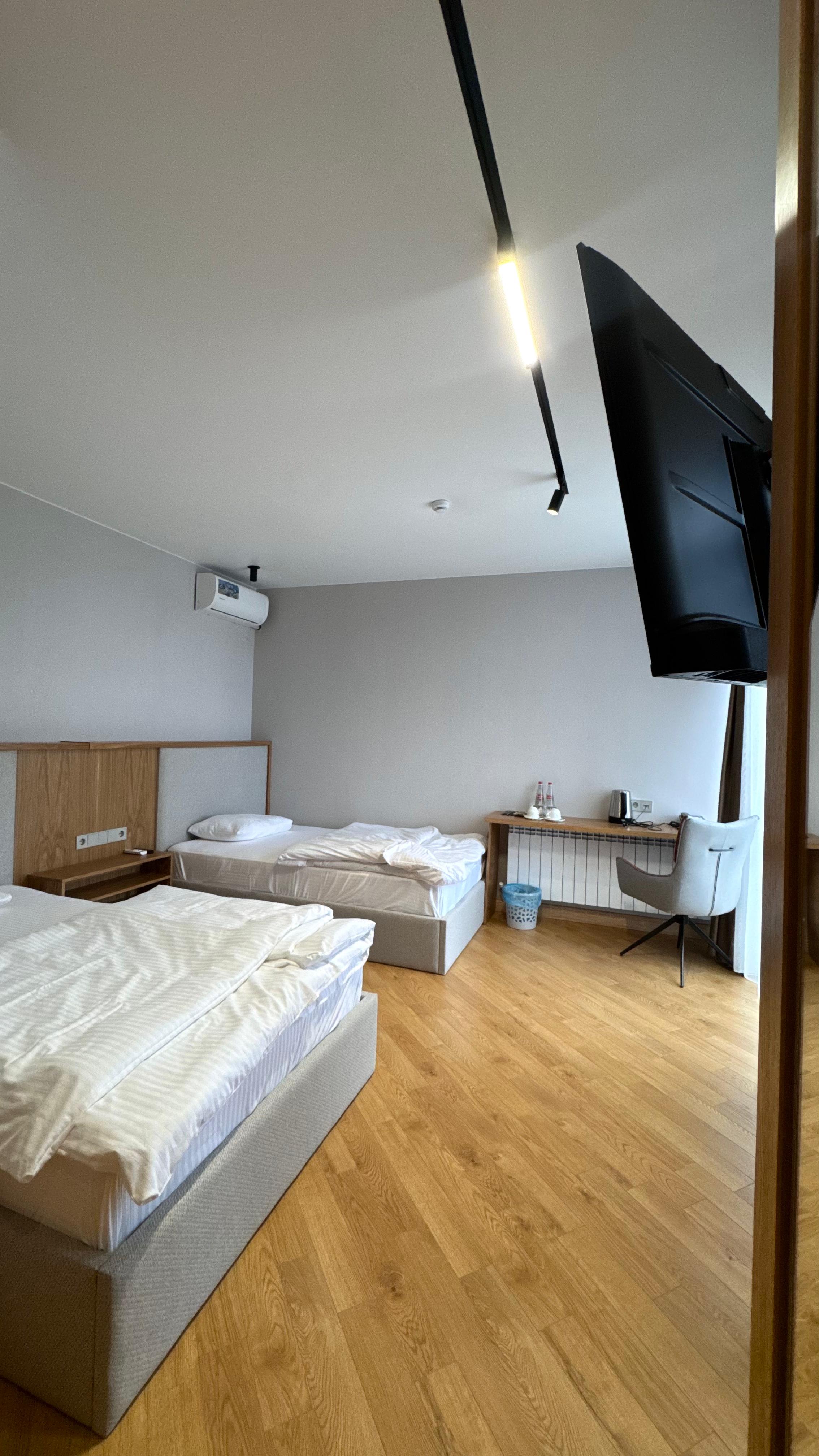 Улучшенный двухместный номер с 2 отдельными кроватями, вид на море