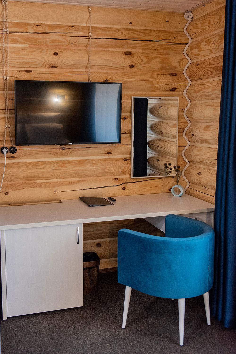 Двухместный номер с 1 кроватью и видом на парк