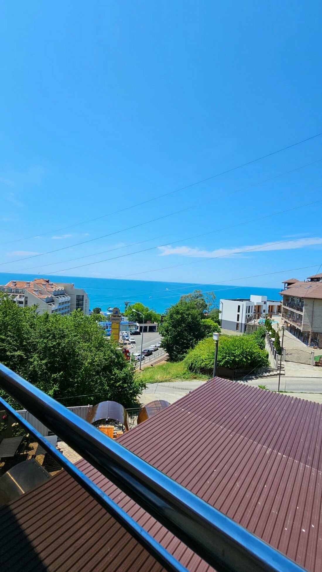 Семейный номер с видом на море