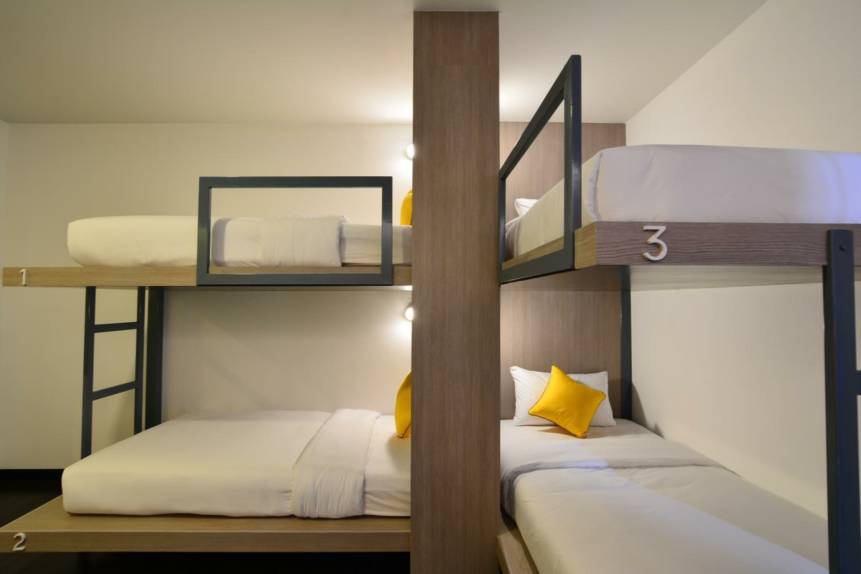 Bed in 4-Bed Female Dormitory Room