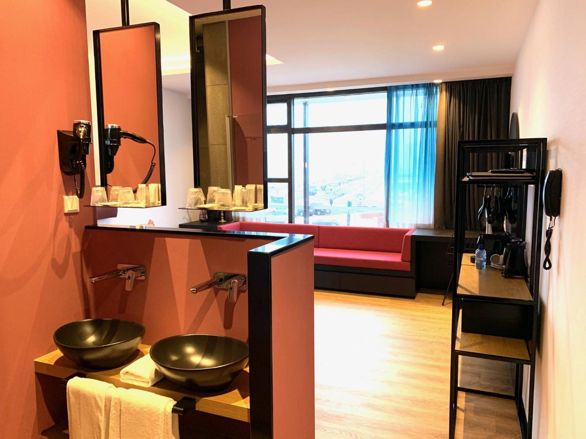 Large Room with Sloping Sea View