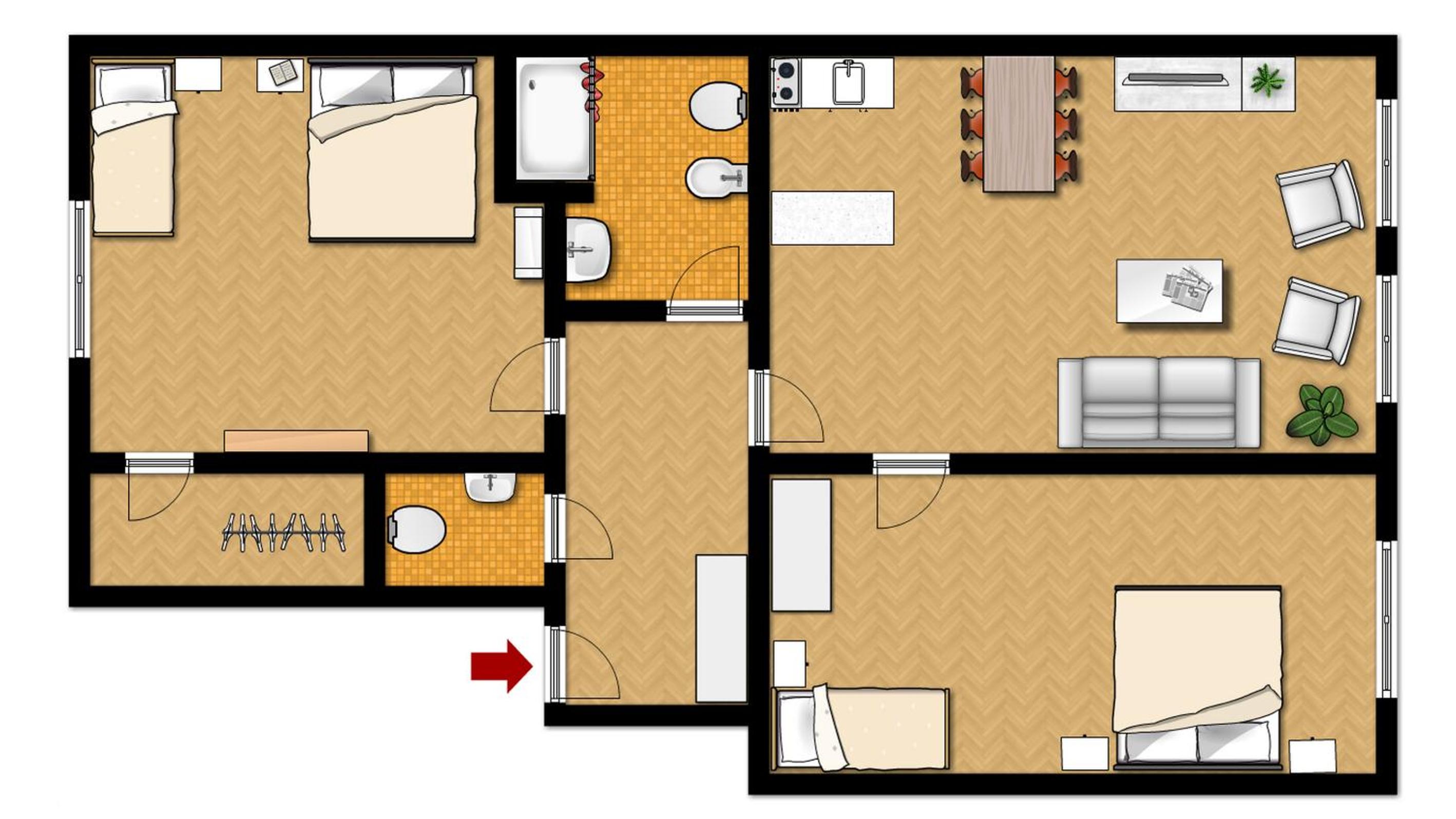 Two-Bedroom Apartment