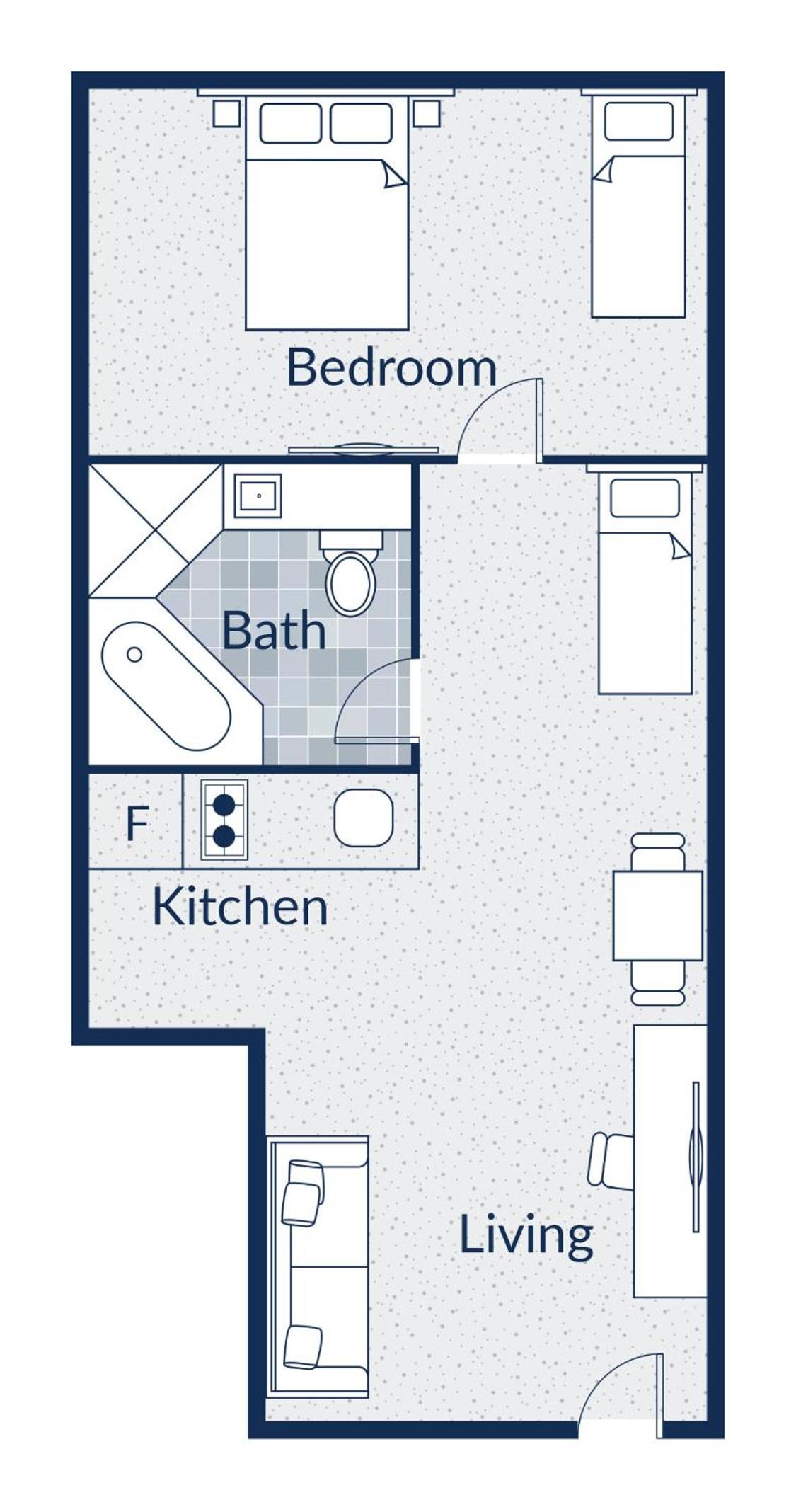 Family Suite with Kitchen (No Pets)