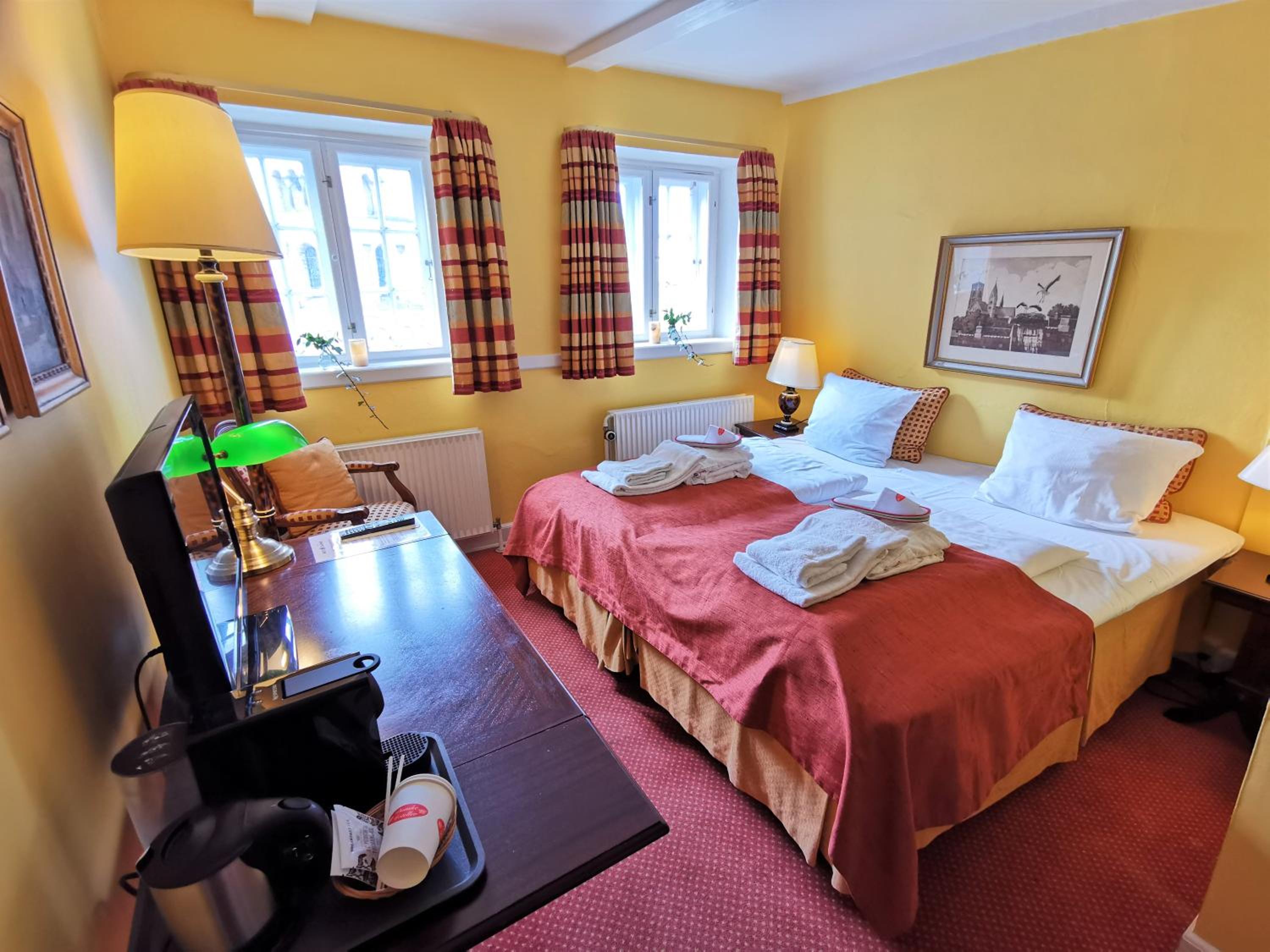 Double or Twin Room with View of the Catedral of Ribe