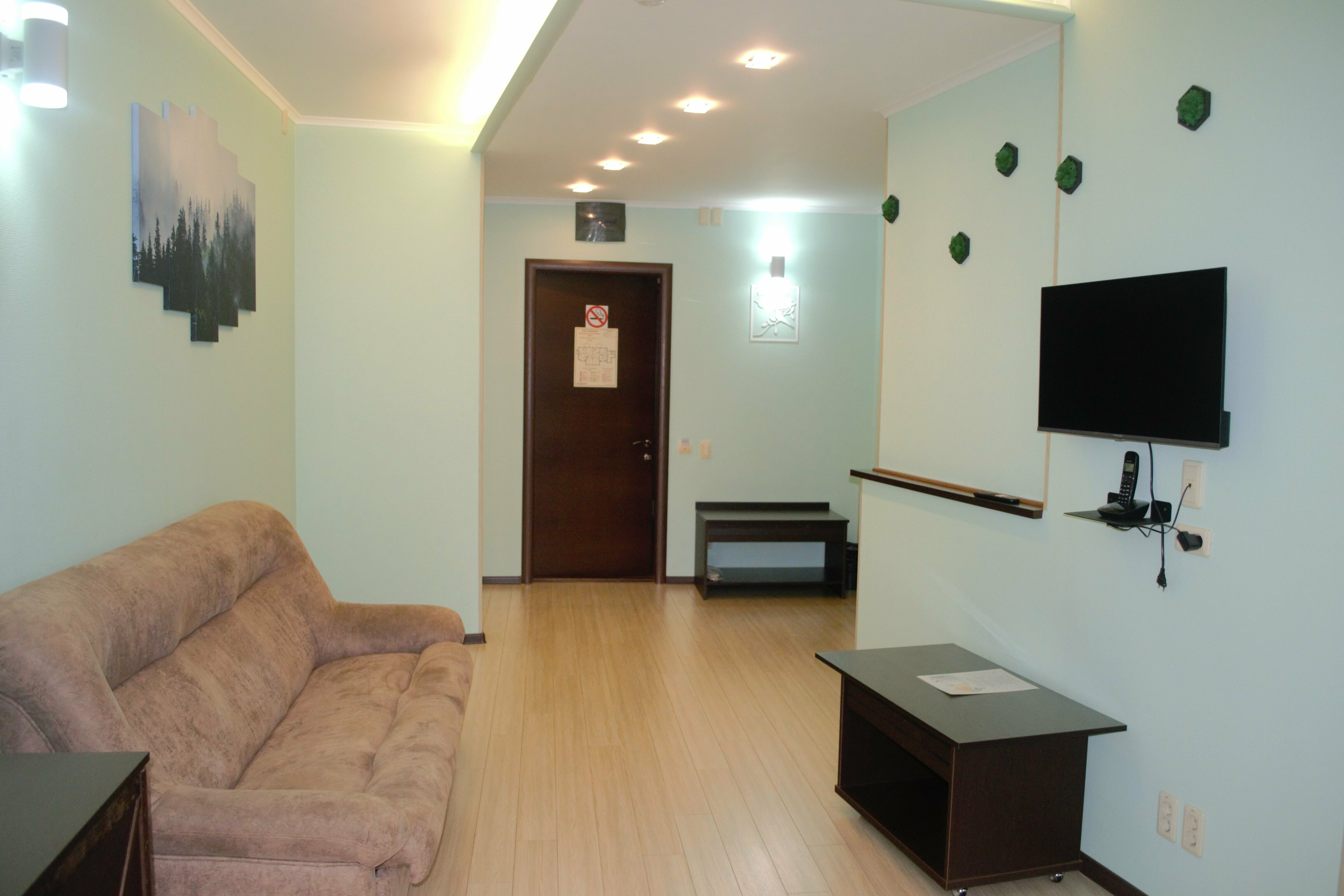 Джуниор Сюит с двуспальной кроватью