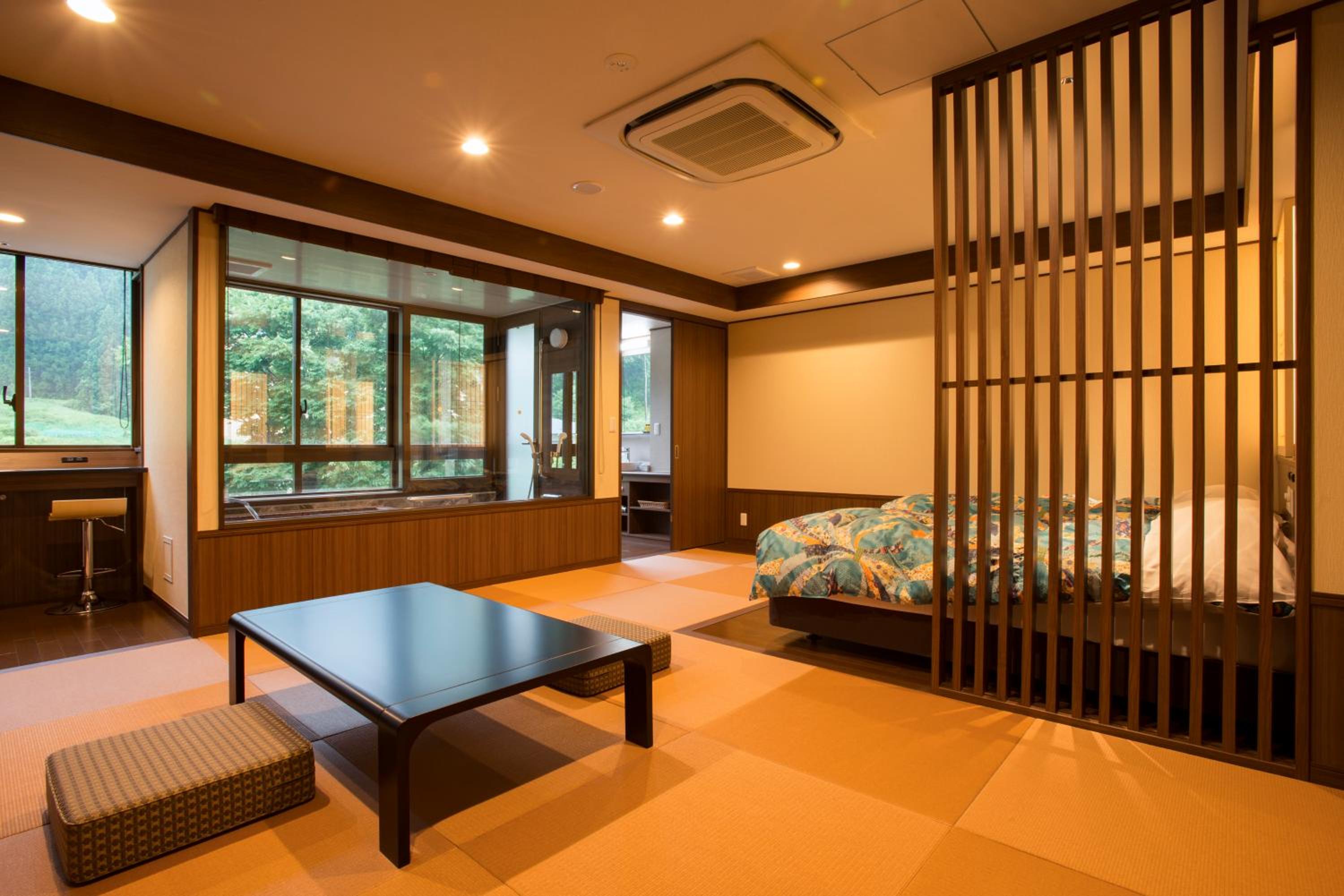 Japanese-Style Room with Semi Open-Air Bath - Non-Smoking	