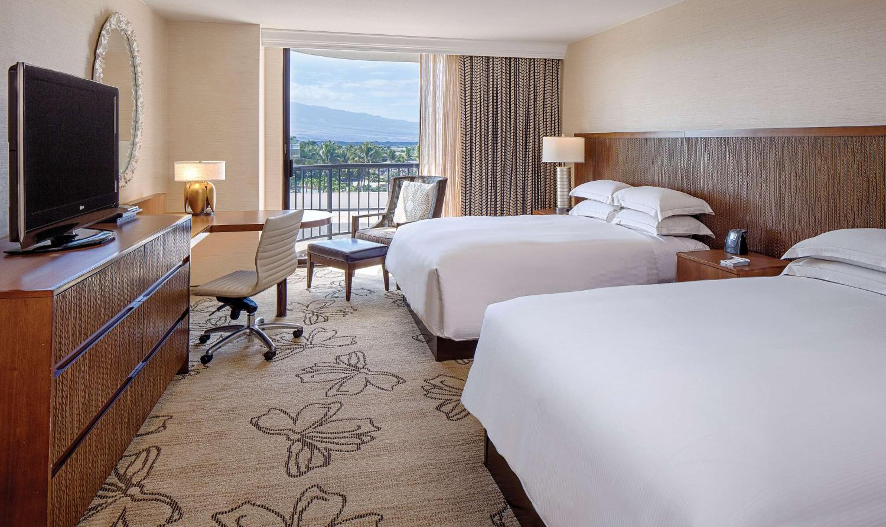 Makai Room Two Queen Beds With Resort View - Accessible Tub