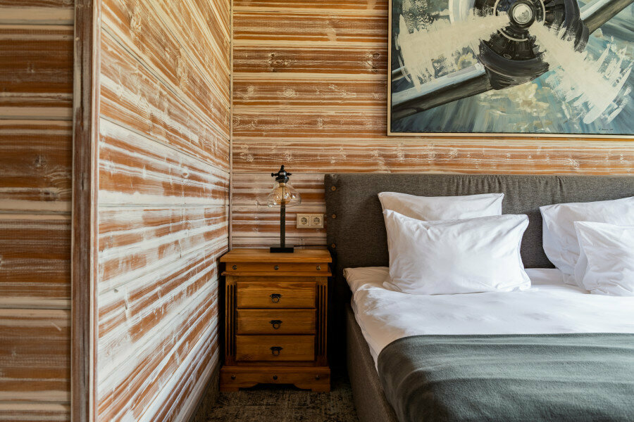 Двухместный номер с 1 кроватью и собственной ванной комнатой