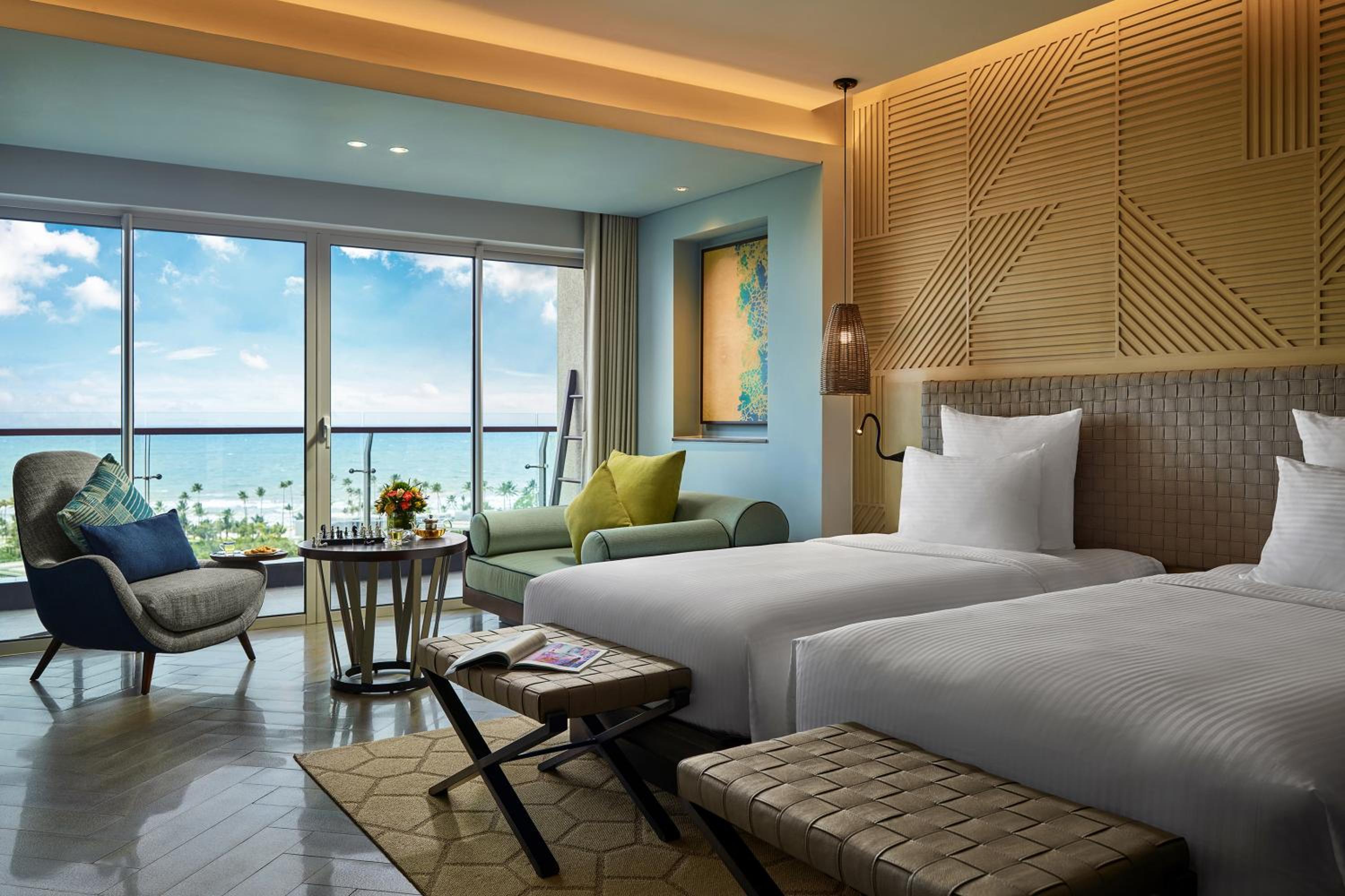 Deluxe Twin Room with Ocean View  