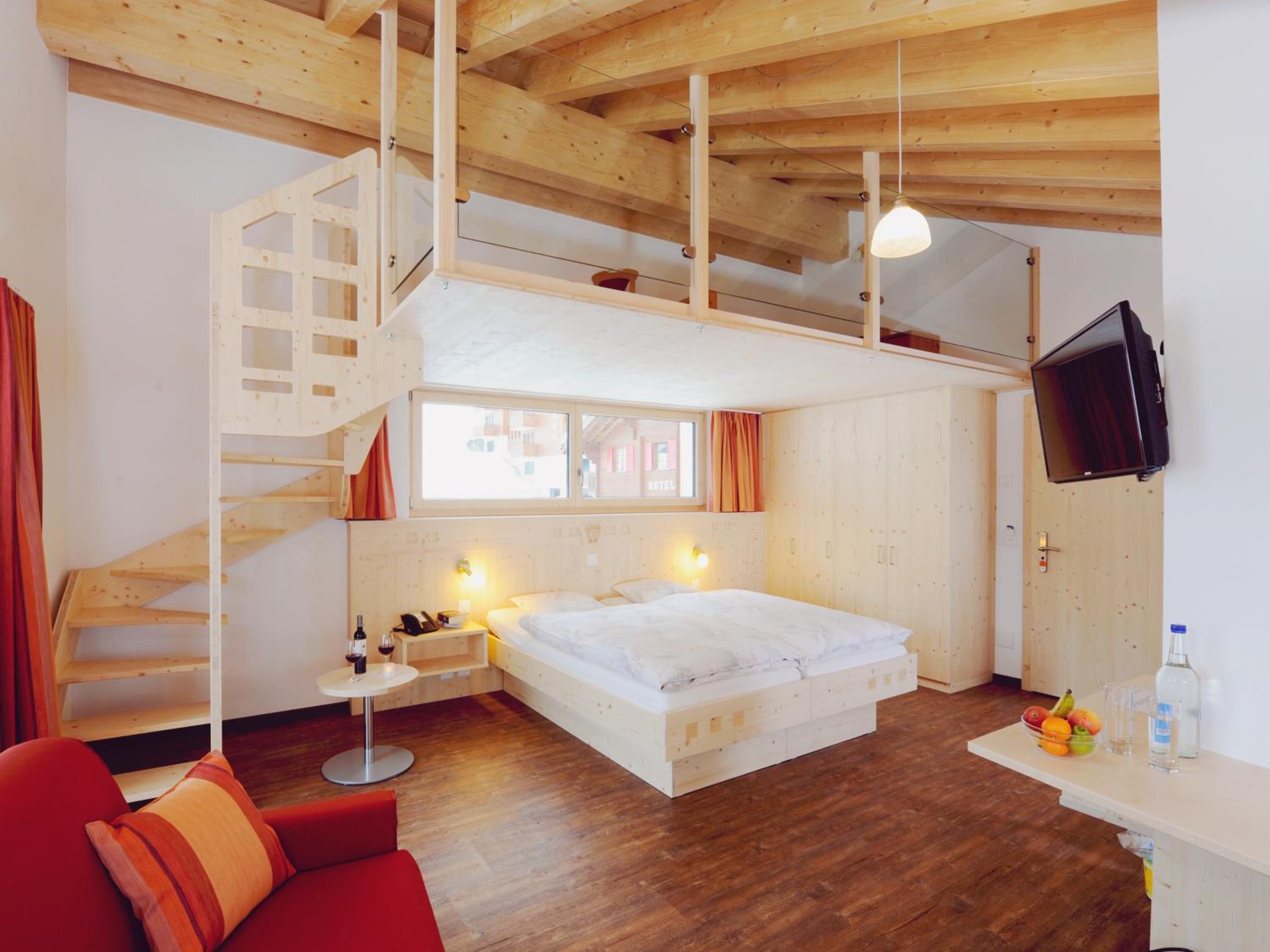 Junior Suite facing the village