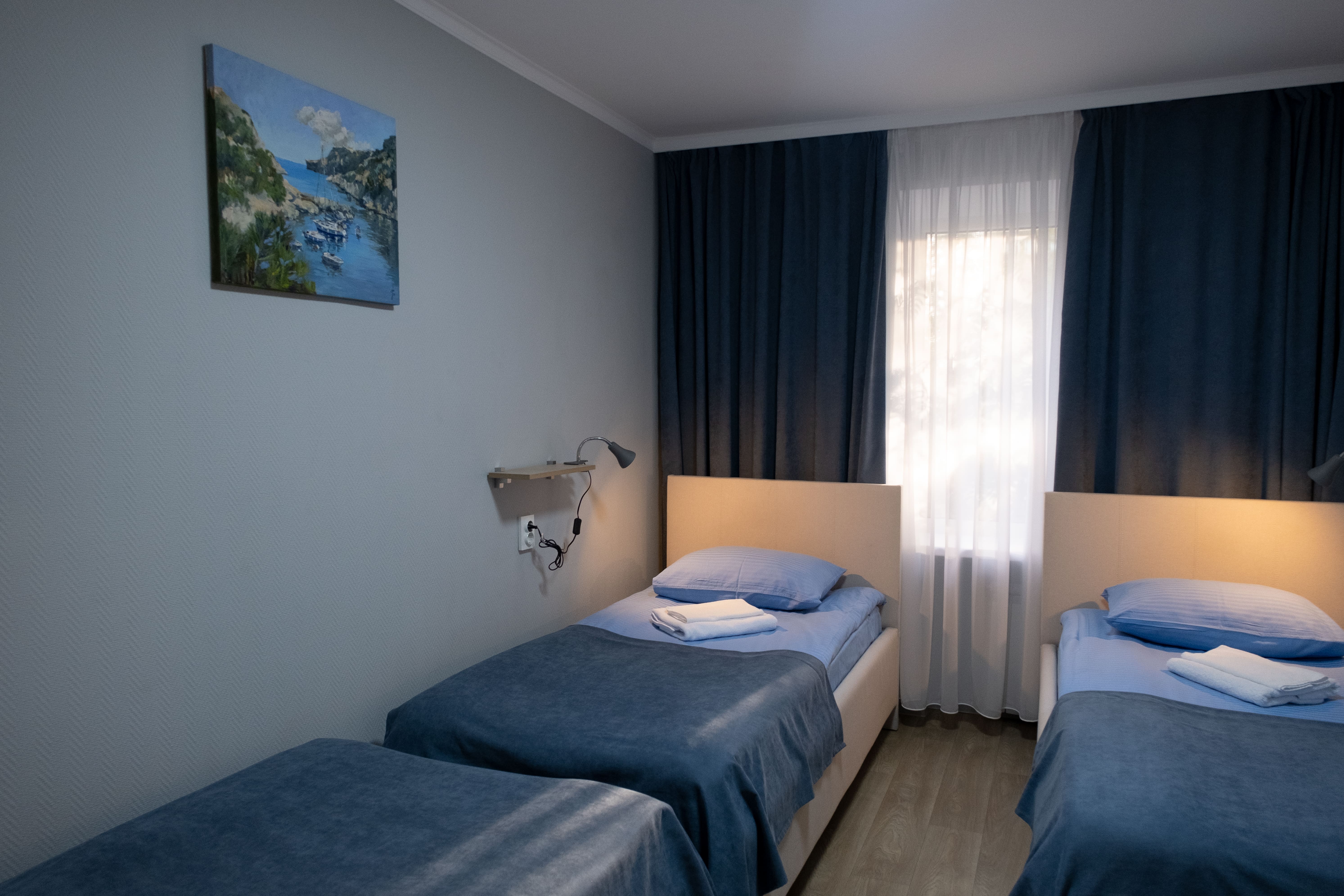 Трехместный эконом с с/у в блоке на 4 номера