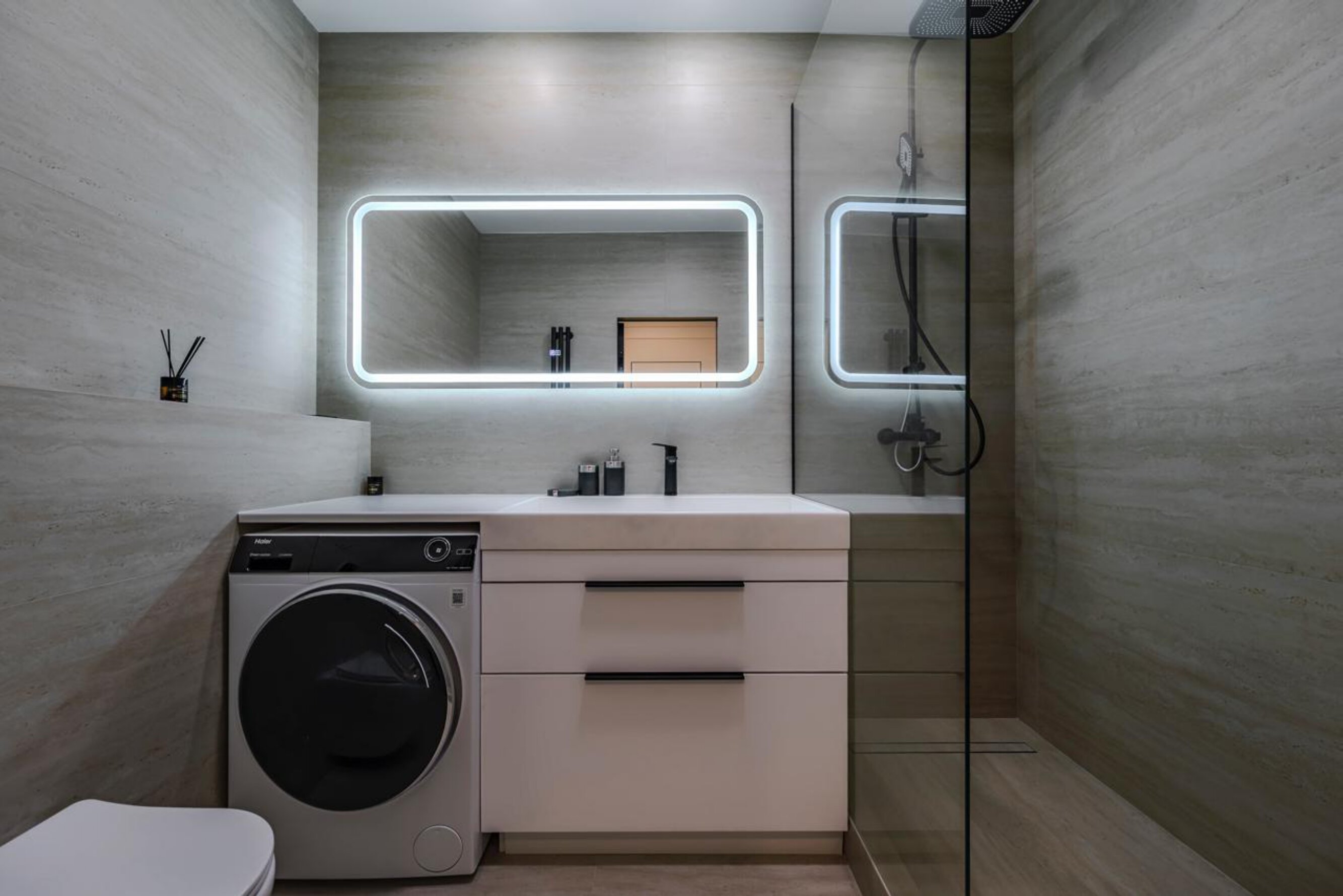 Двухкомнатный LUX c одной спальней (2 этаж)