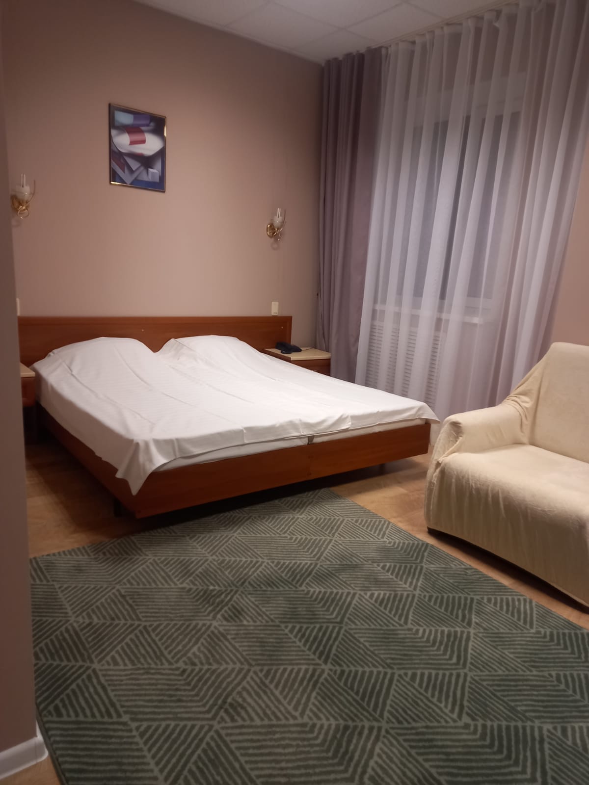 Двухместный номер Делюкс с 1 кроватью или 2 отдельными кроватями