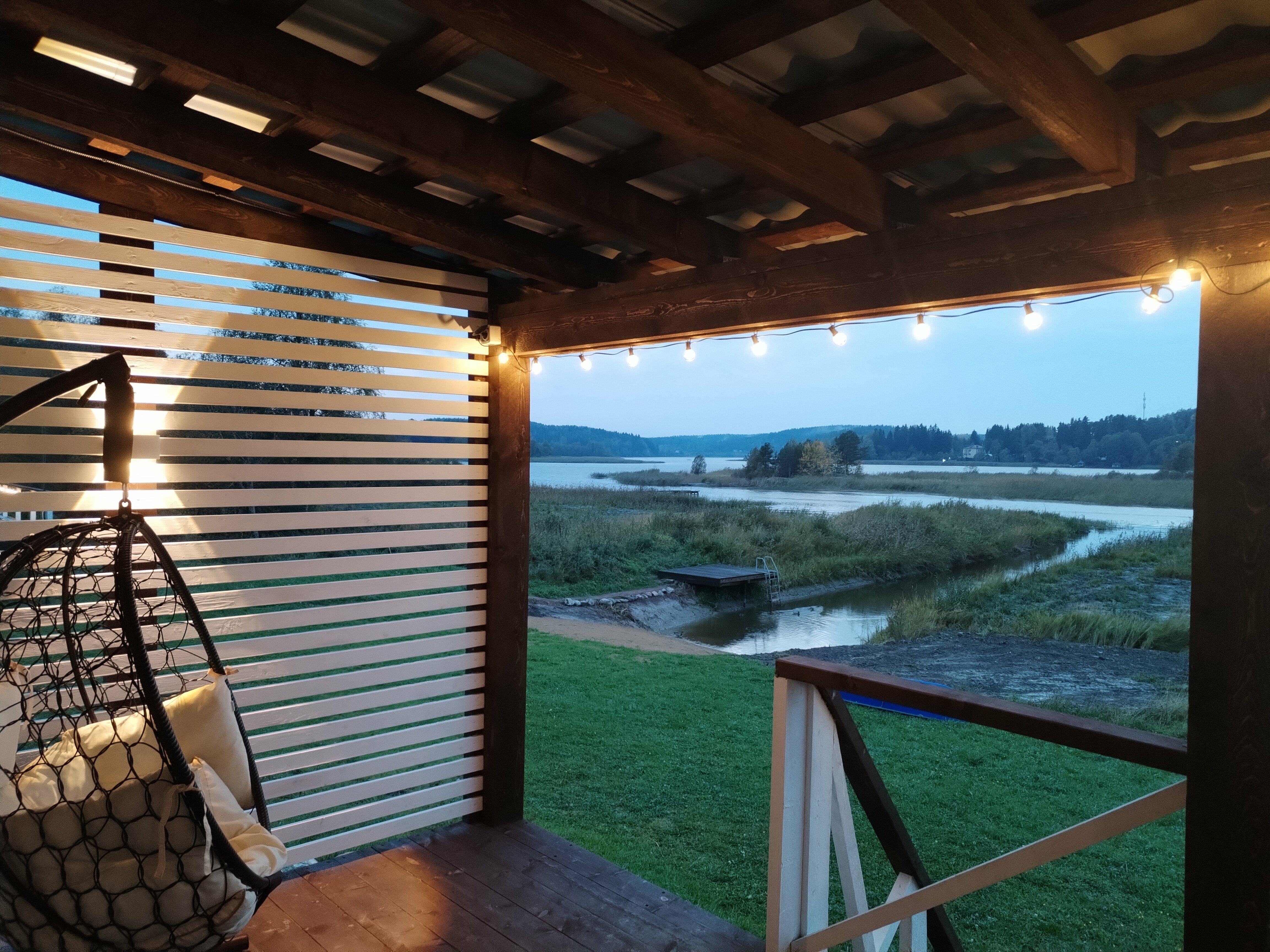 Уютный домик с сауной на берегу Ладожского озера