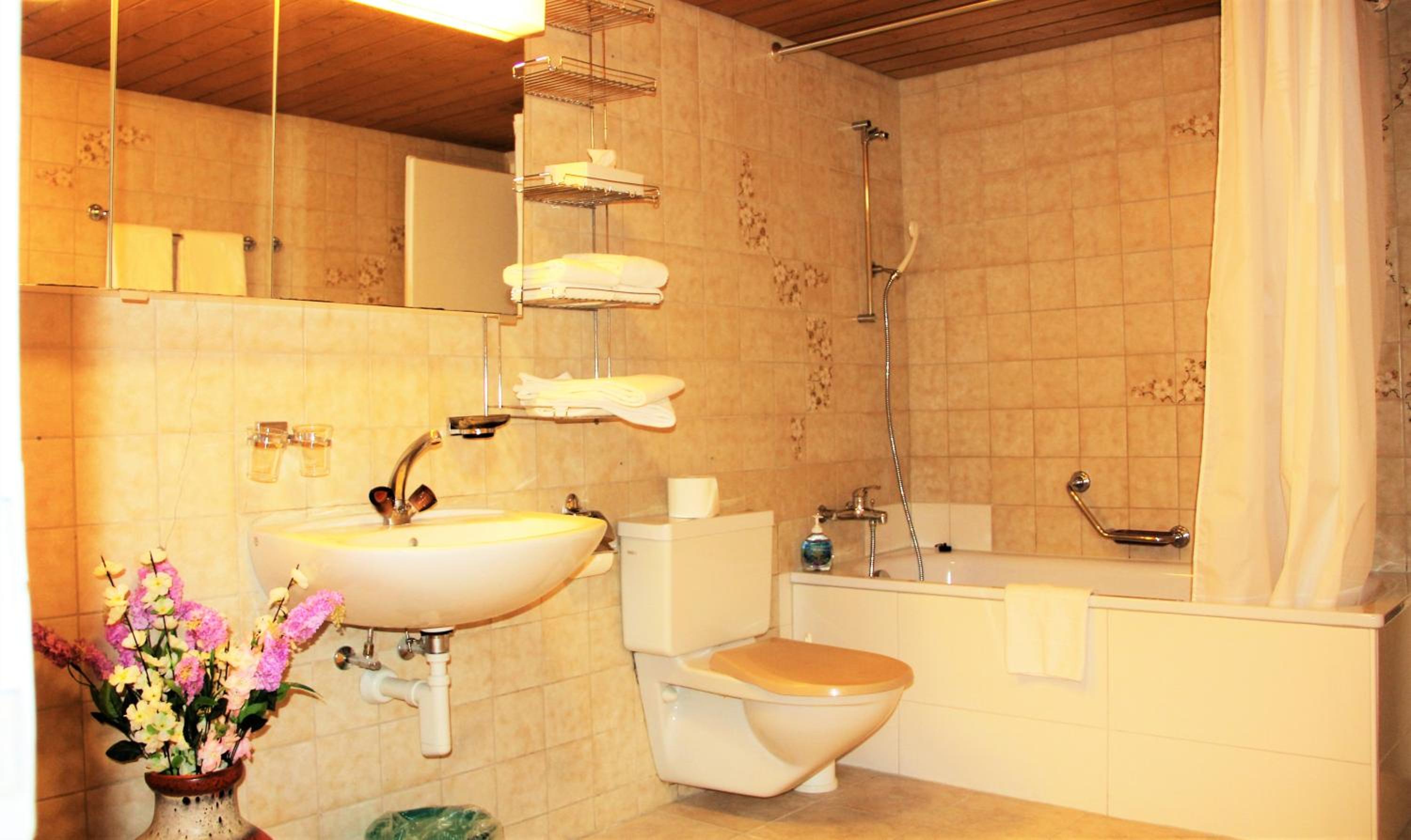 Family Room with Bathroom