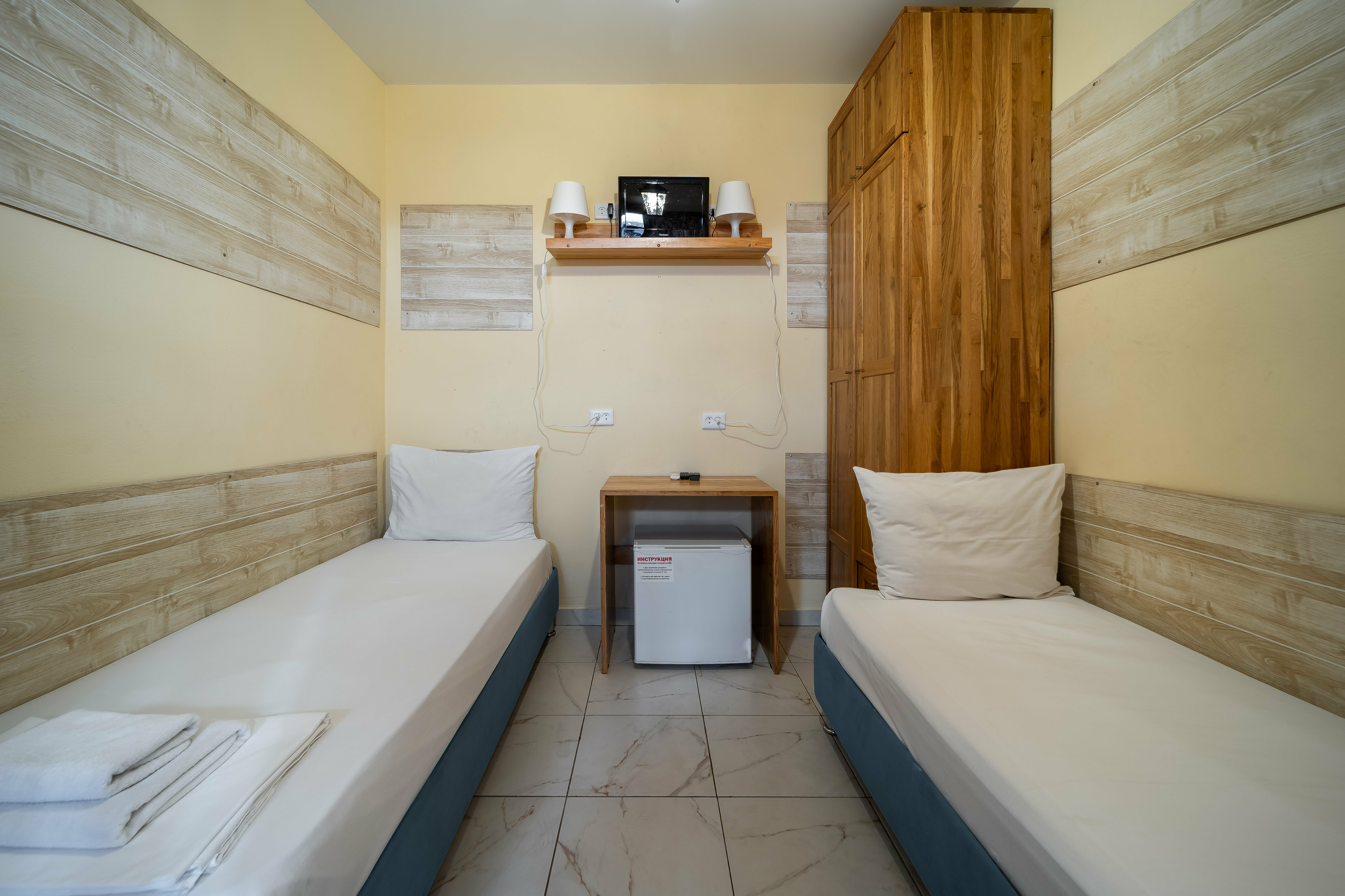 Комната двухспальная ПС без удобств