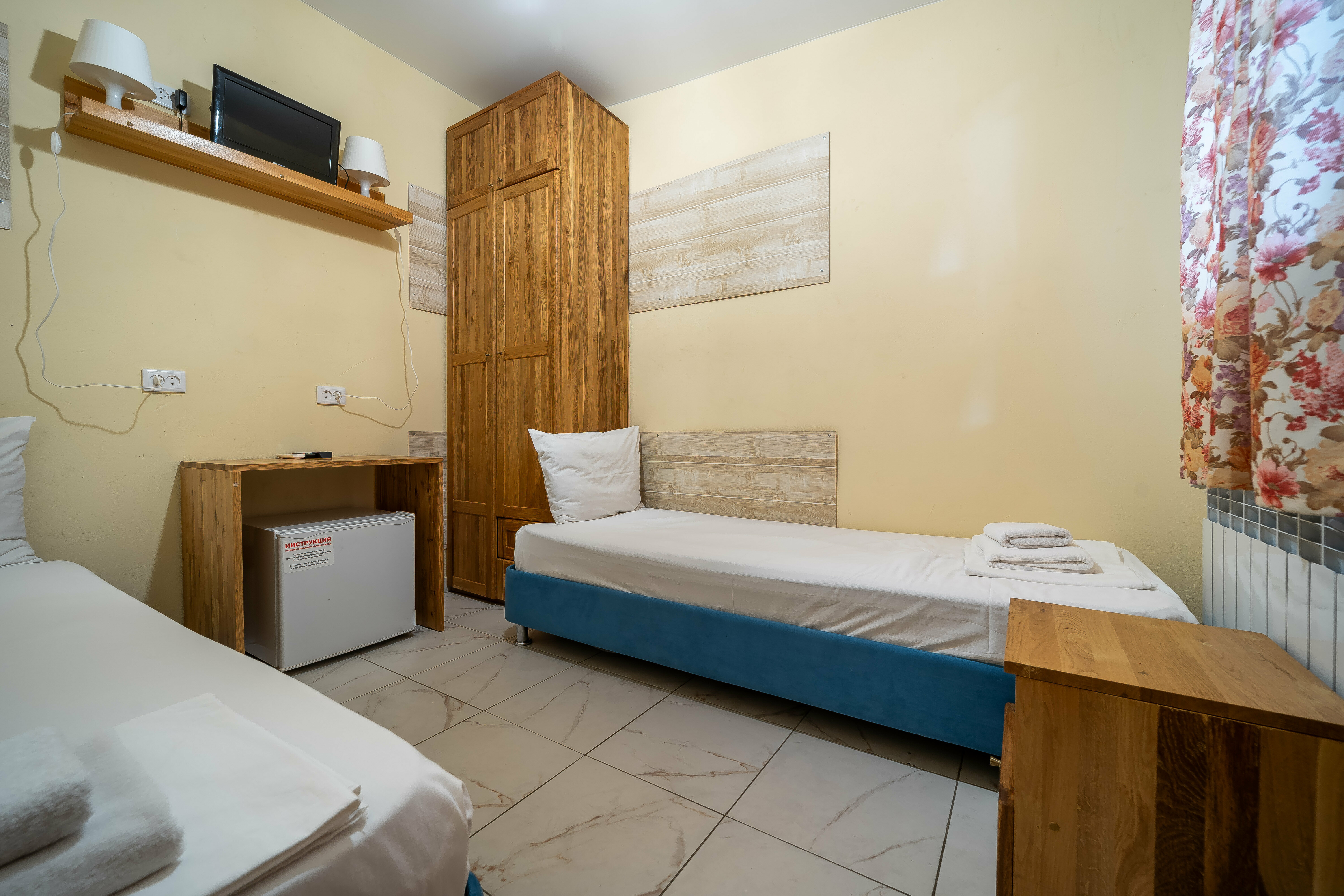 Комната двухспальная ПС без удобств