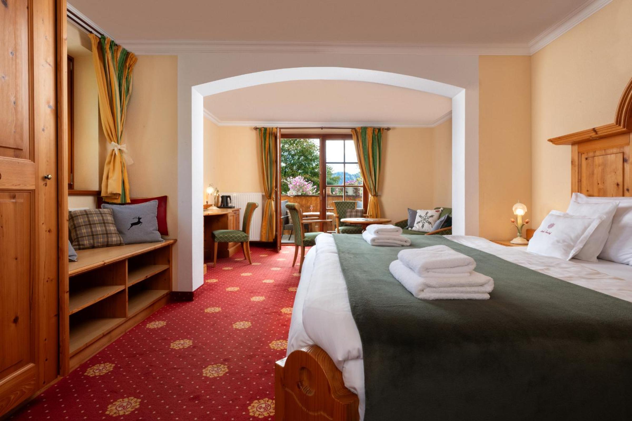 Family Room with Mountain View