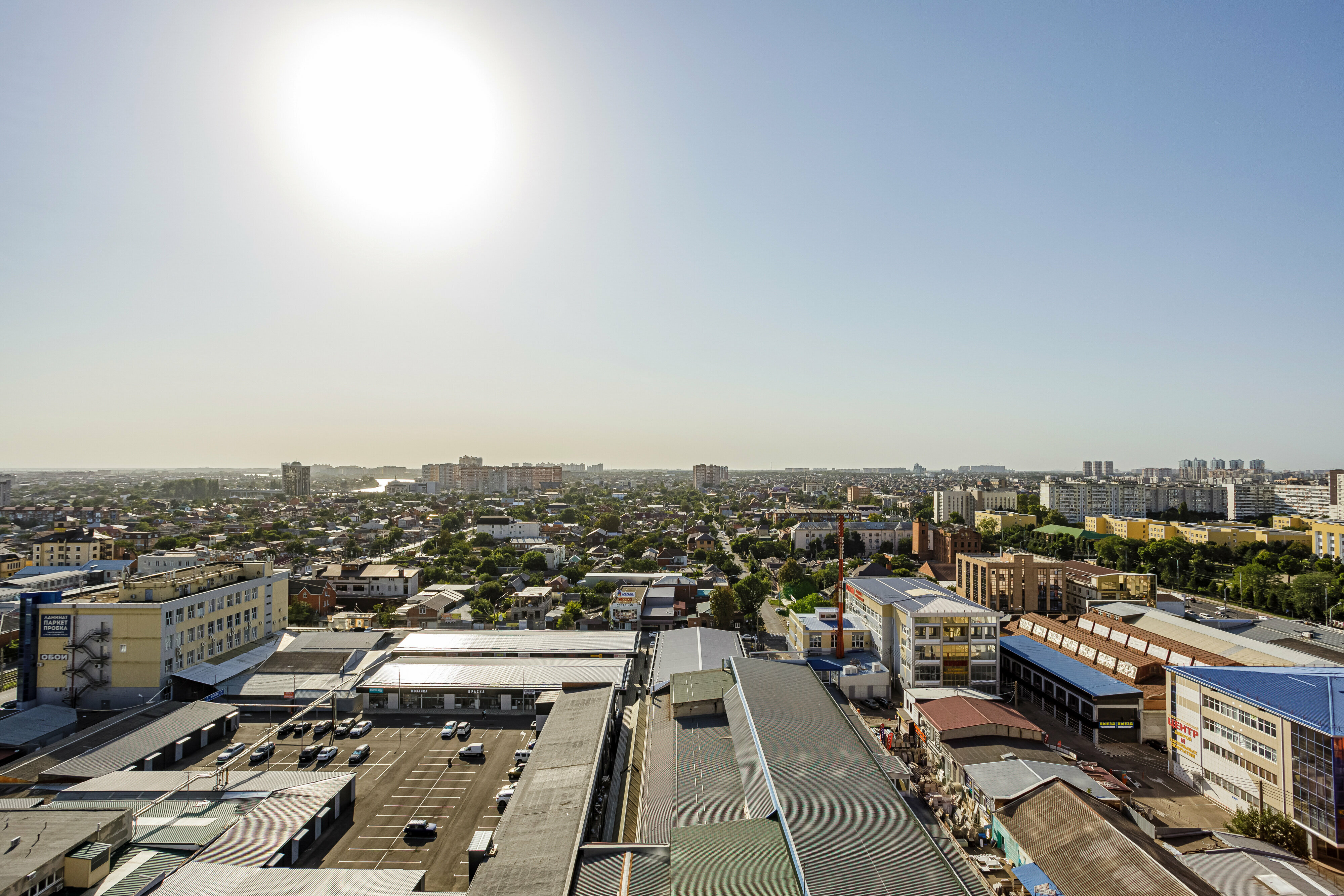 Апартаменты с видом на город на высоком этаже 162