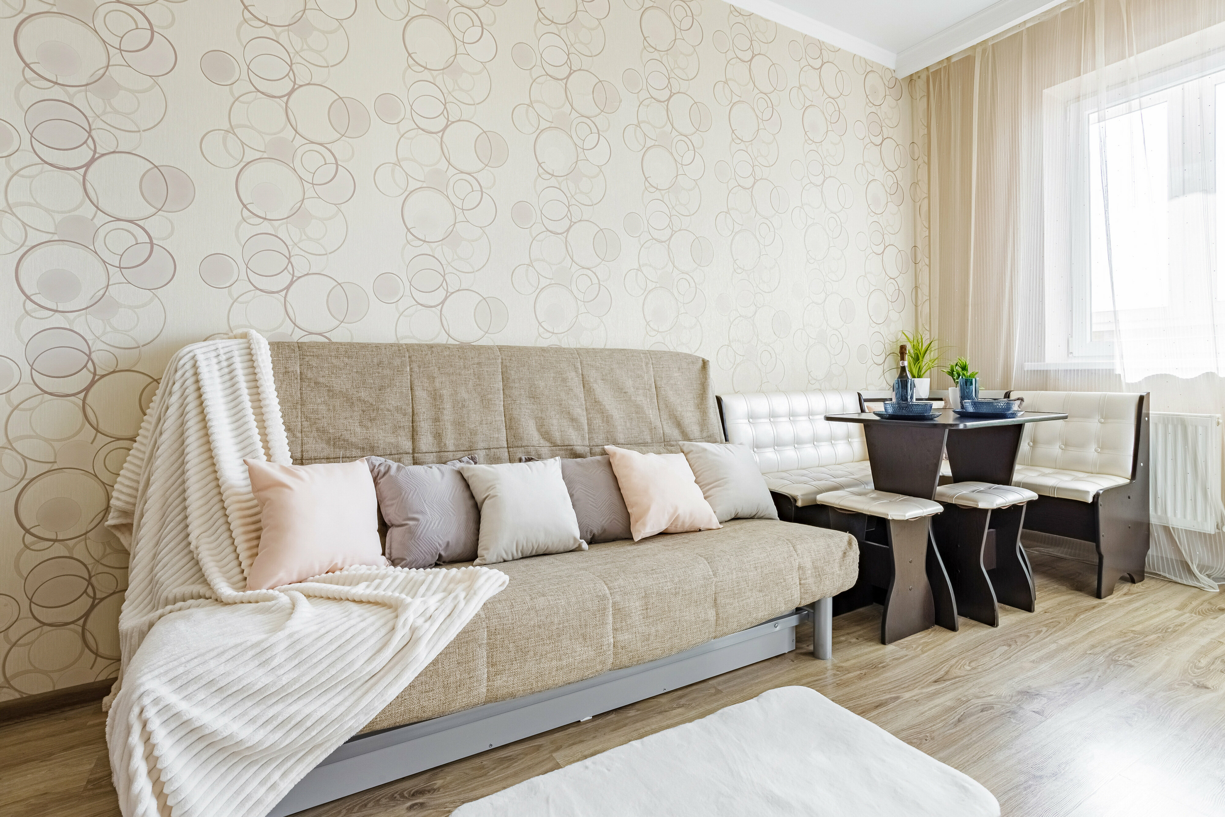 Апартаменты с видом на город на высоком этаже 162