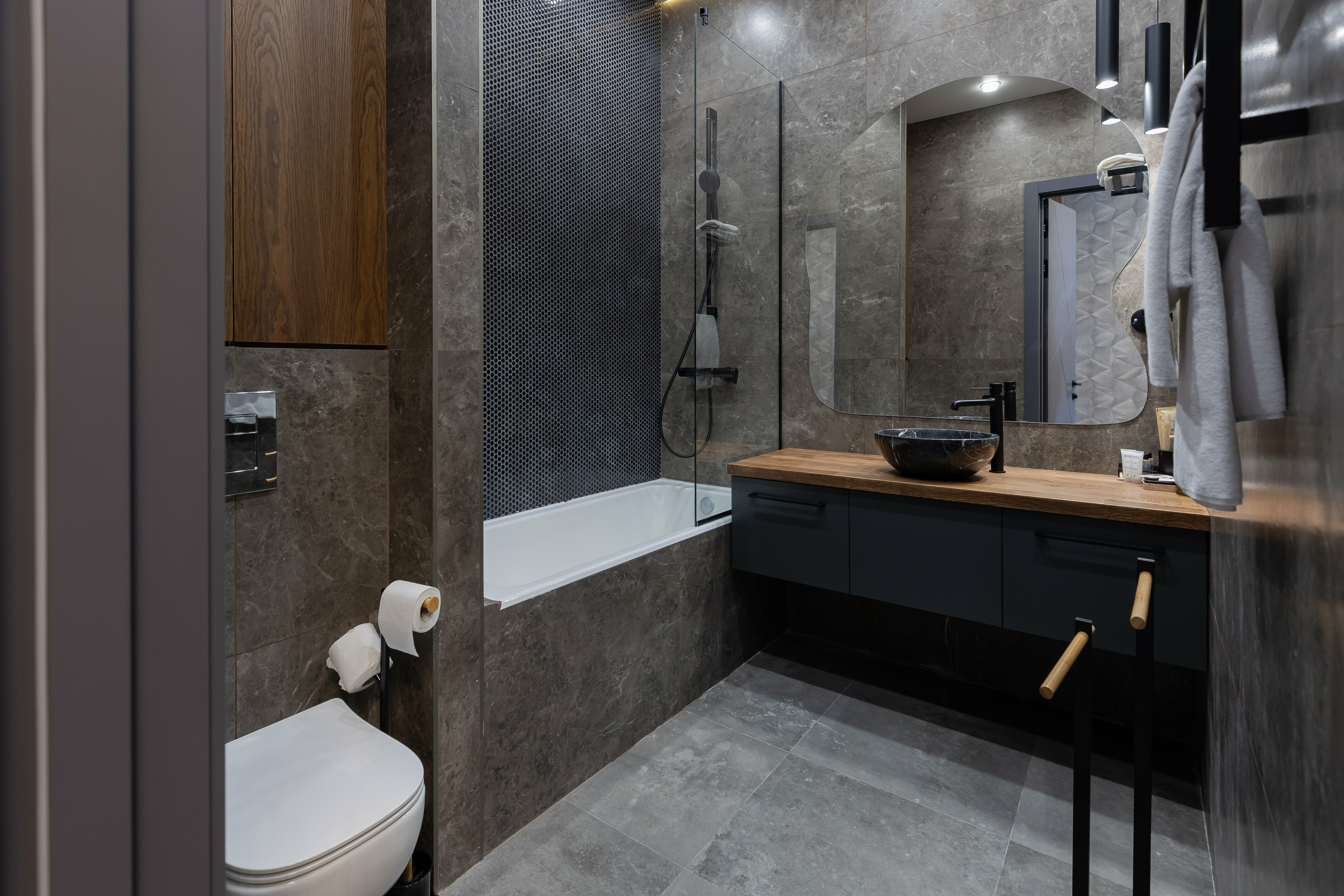 Апартамент двухуровневый для 2-4 гостей с роскошным видом на город