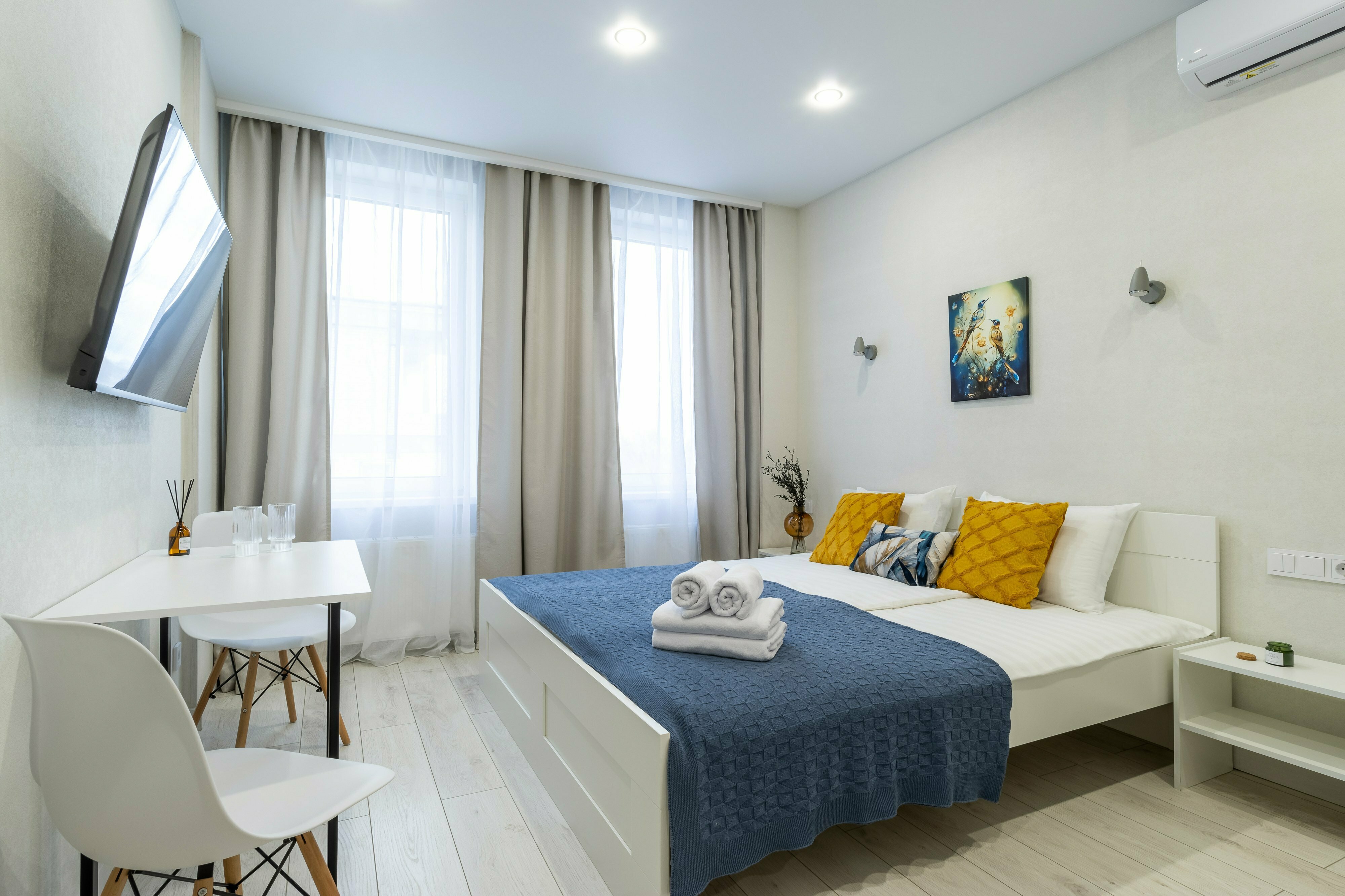 Студия Birds №506 с видом на город