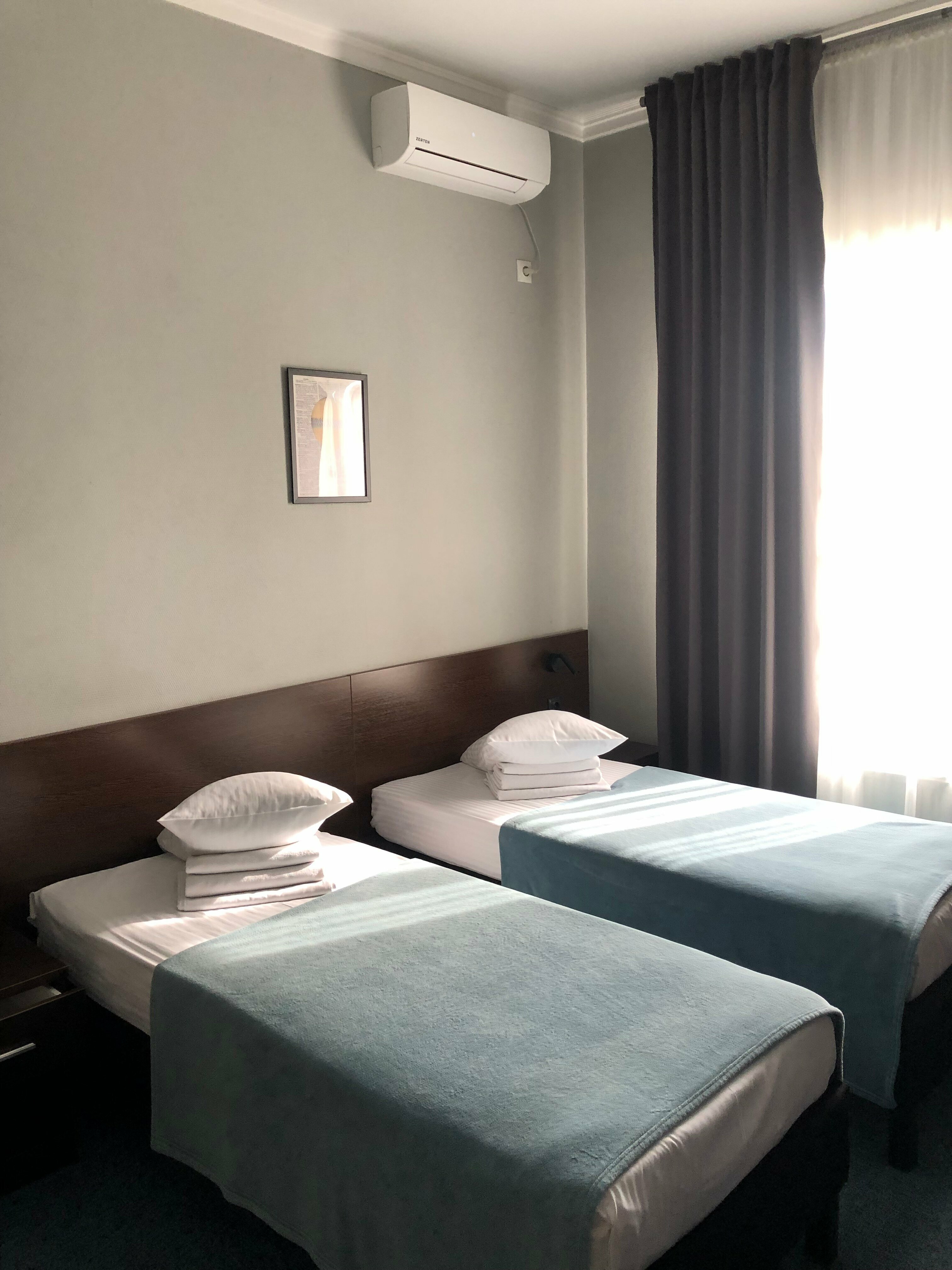 Двухместный номер с 2 отдельными кроватями, вид на город