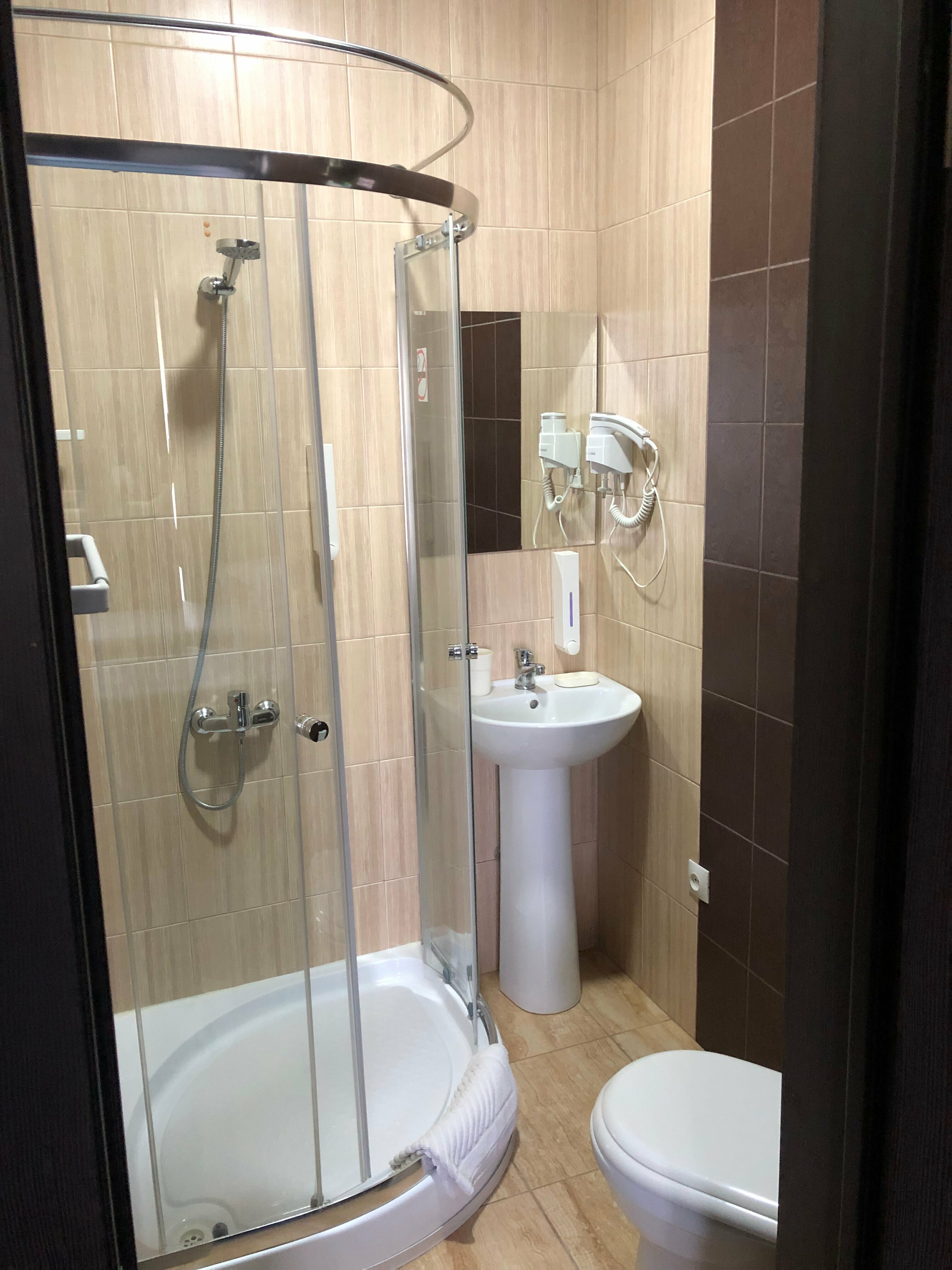 Двухместный номер с 2 отдельными кроватями, вид на город