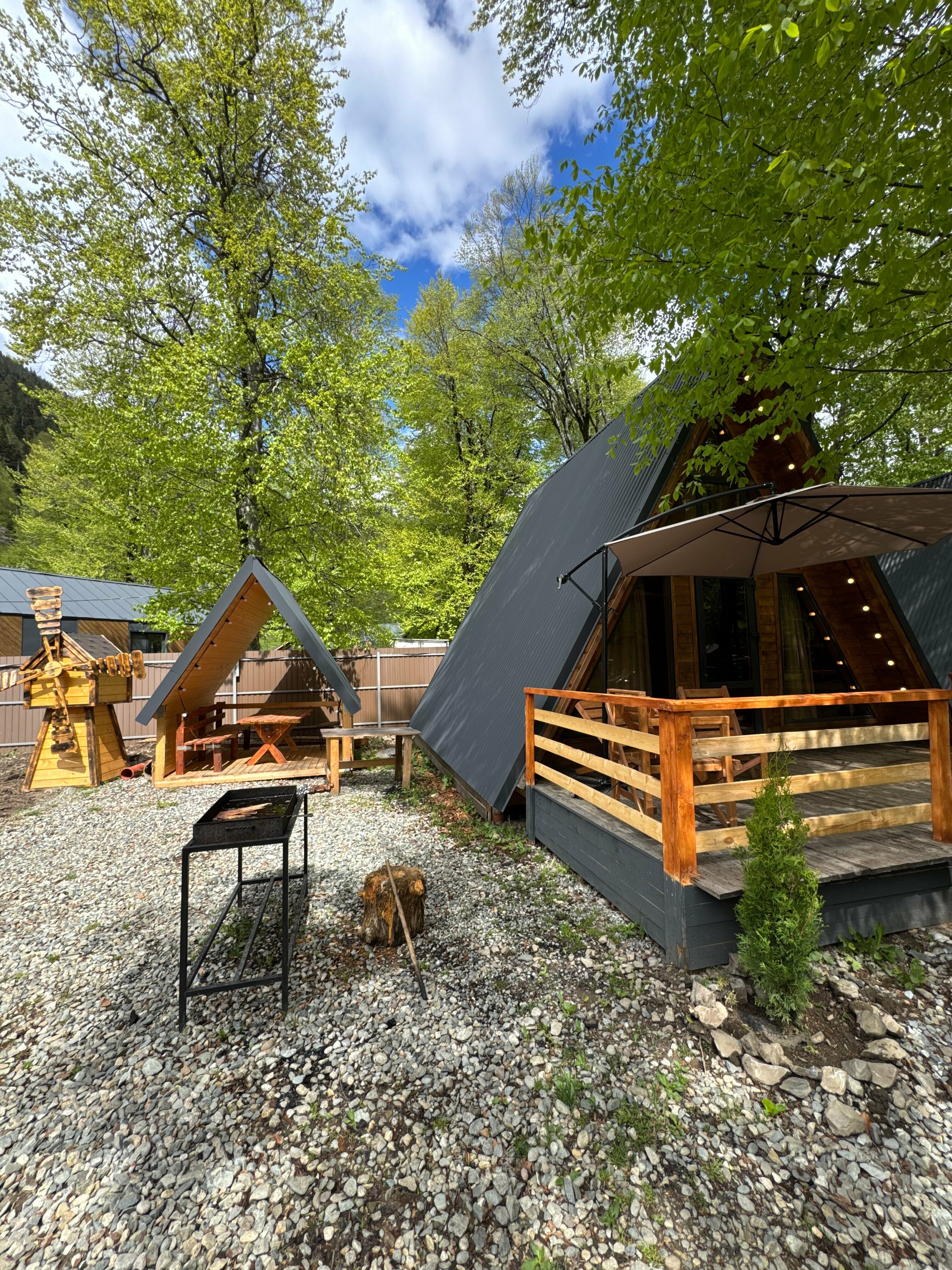 Коттедж с видом на горы