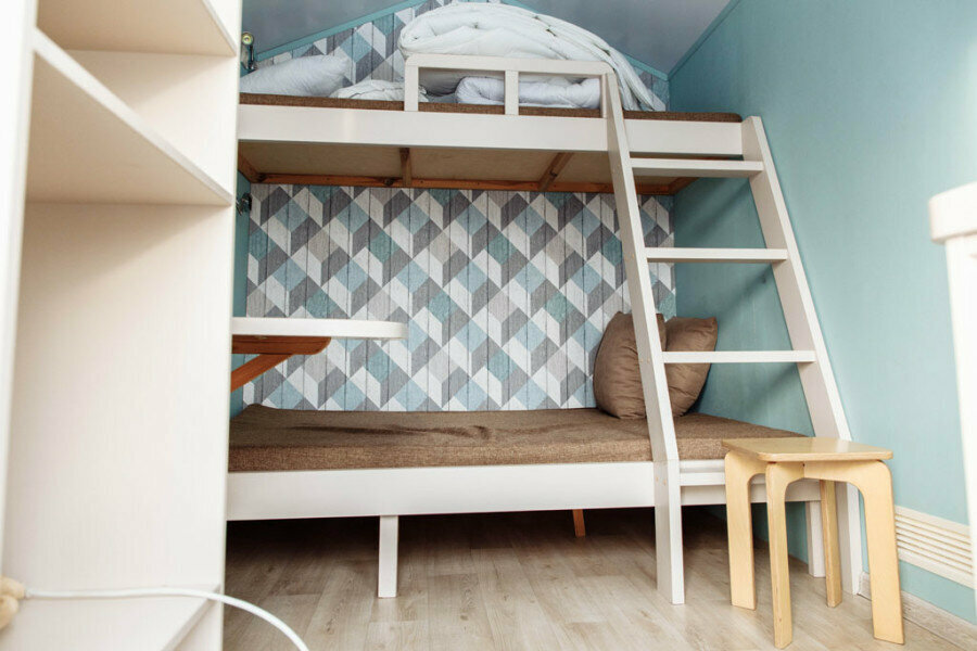 3-местный домик с холодильником без удобств