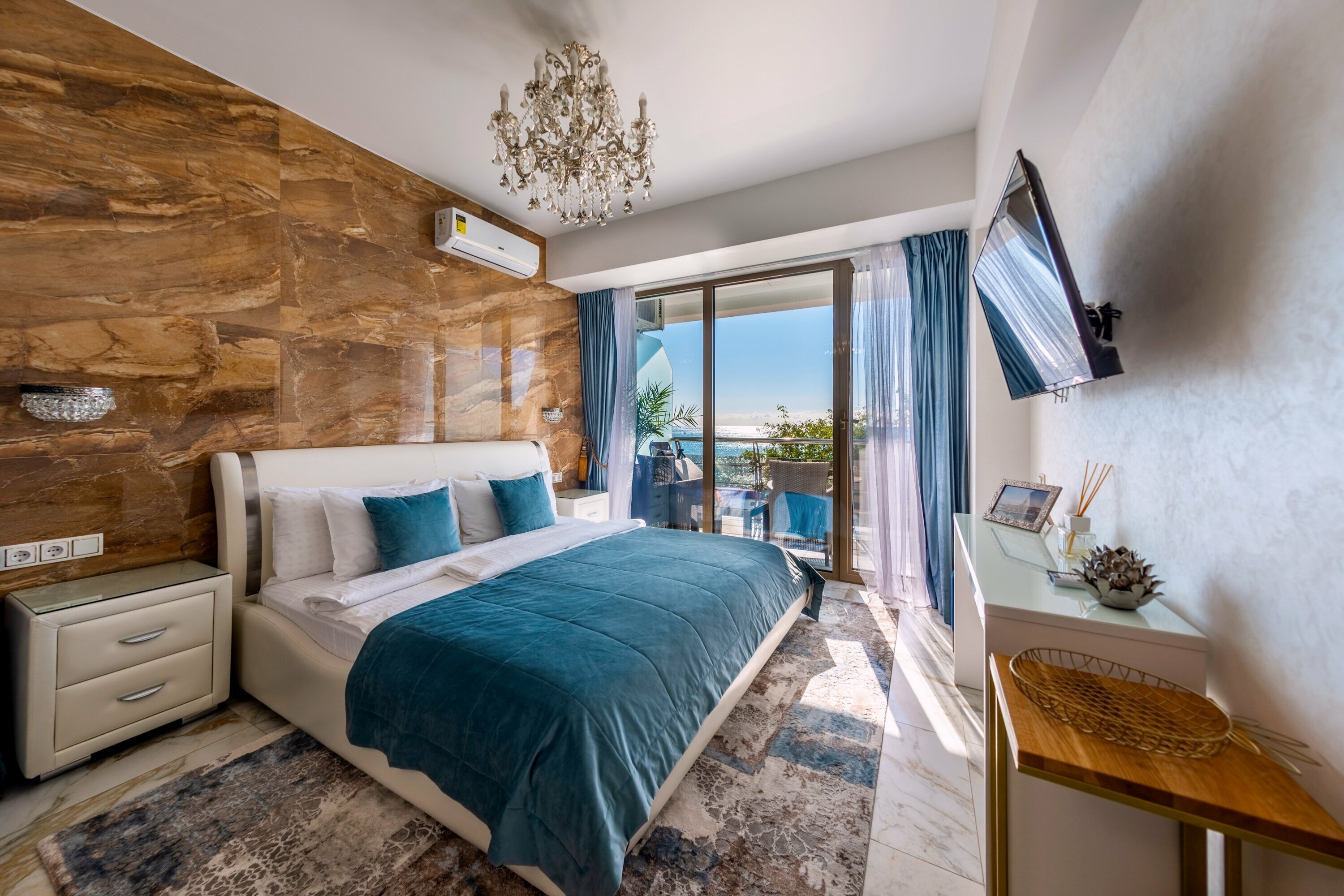 Апартаменты Marine с панорамным видом на море