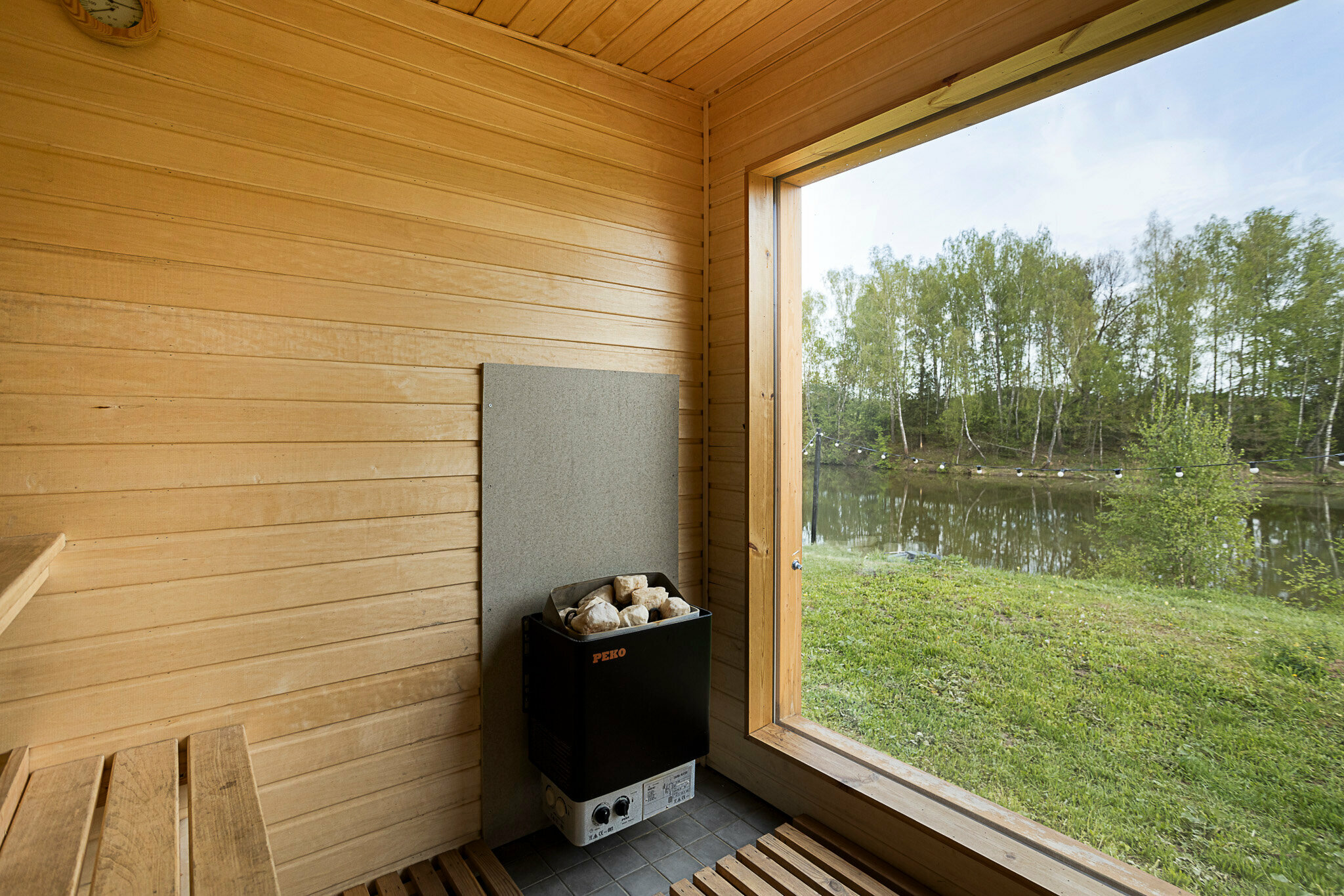 Studio на двоих 8 с сауной и видом на реку