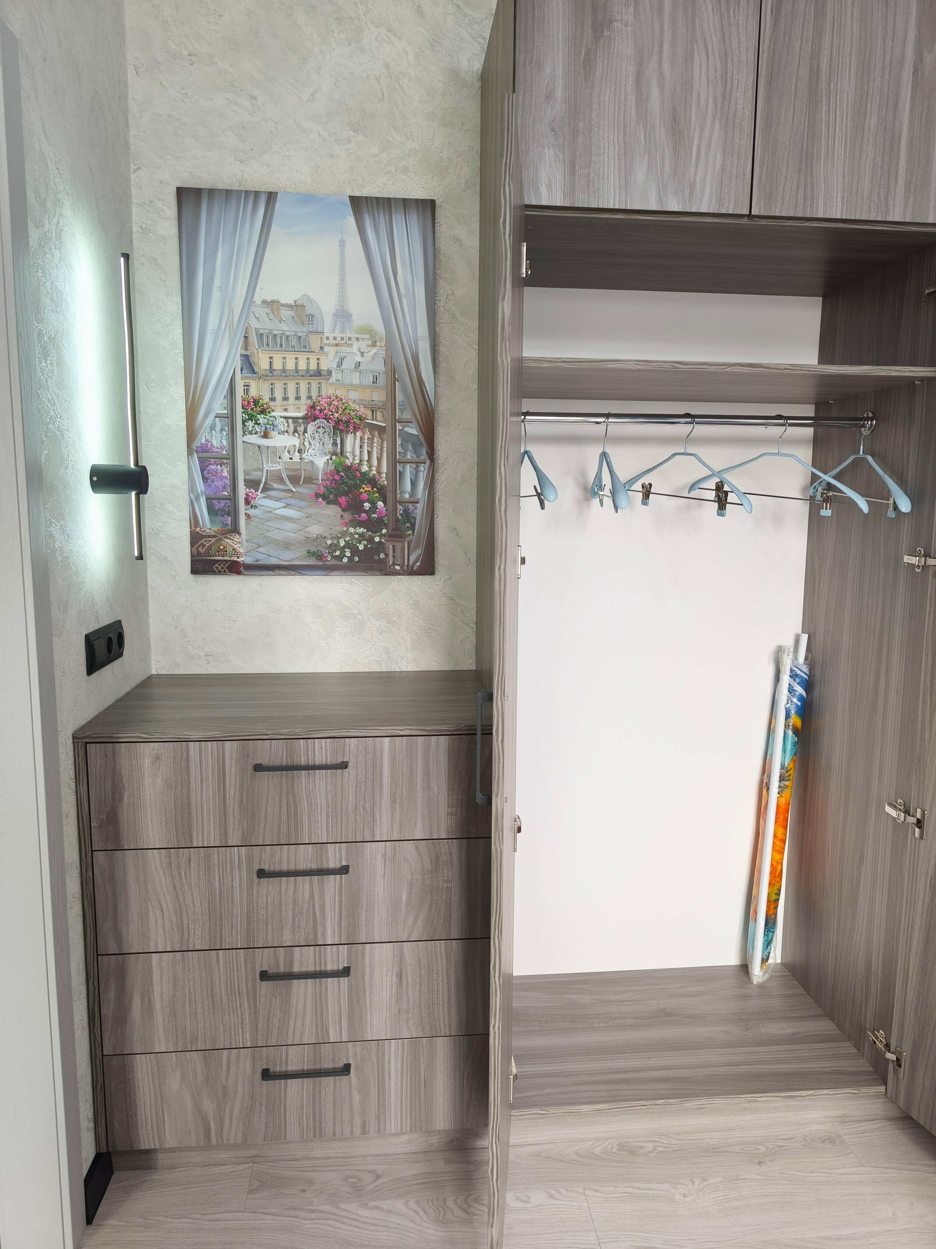 Трехместный номер с балконом