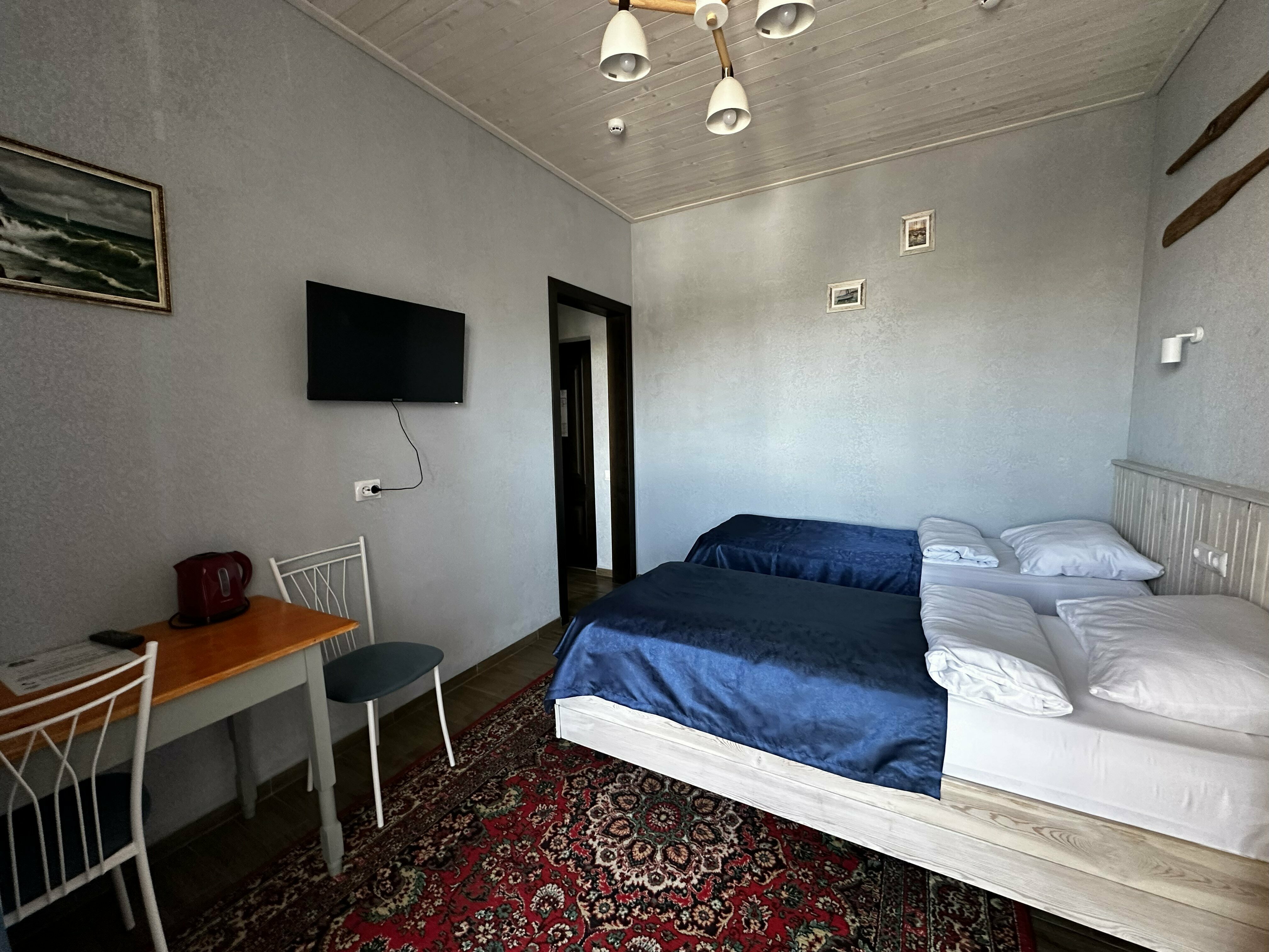 Двухместный номер с 2 отдельными кроватями и балконом