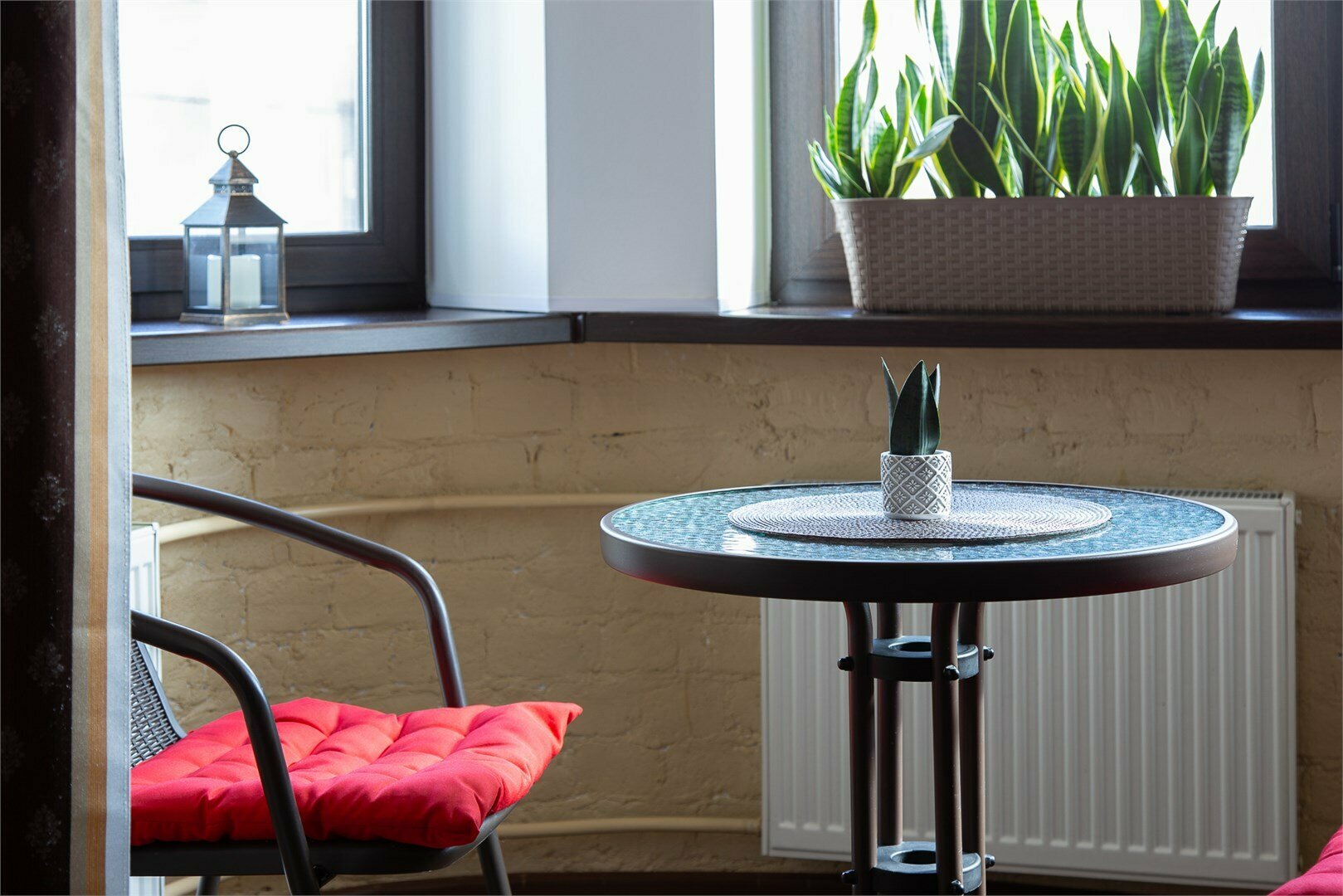 Апартаменты с эркером и душем