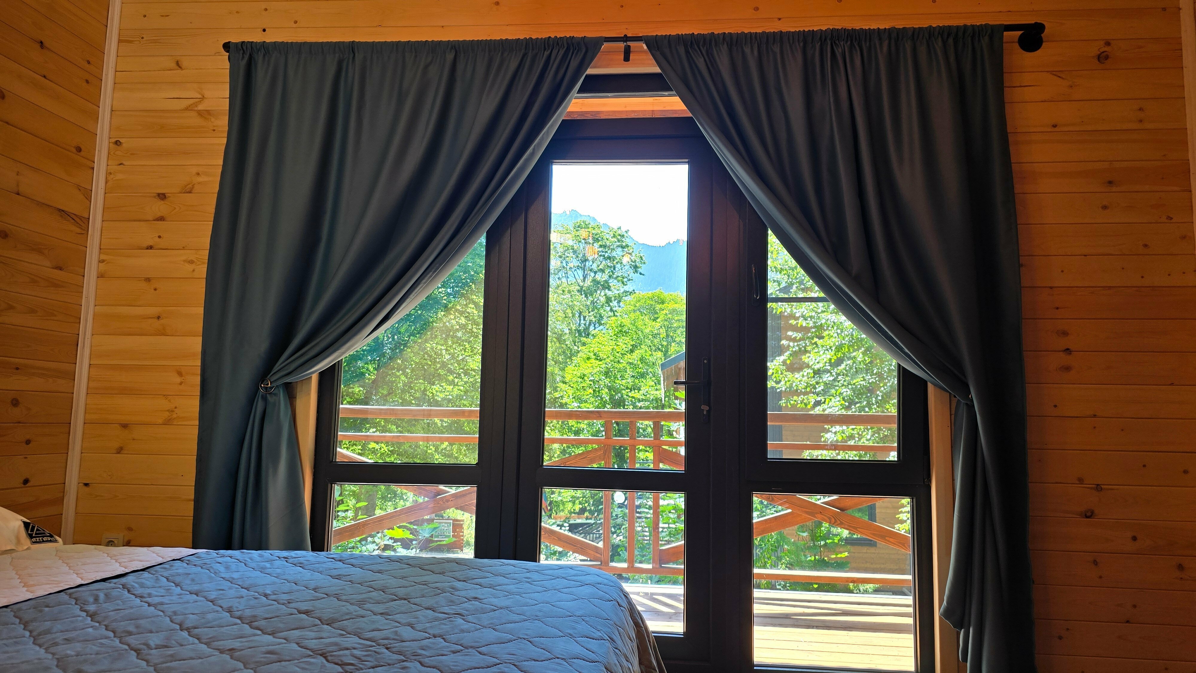 Двухместный номер с 1 кроватью и видом на горы