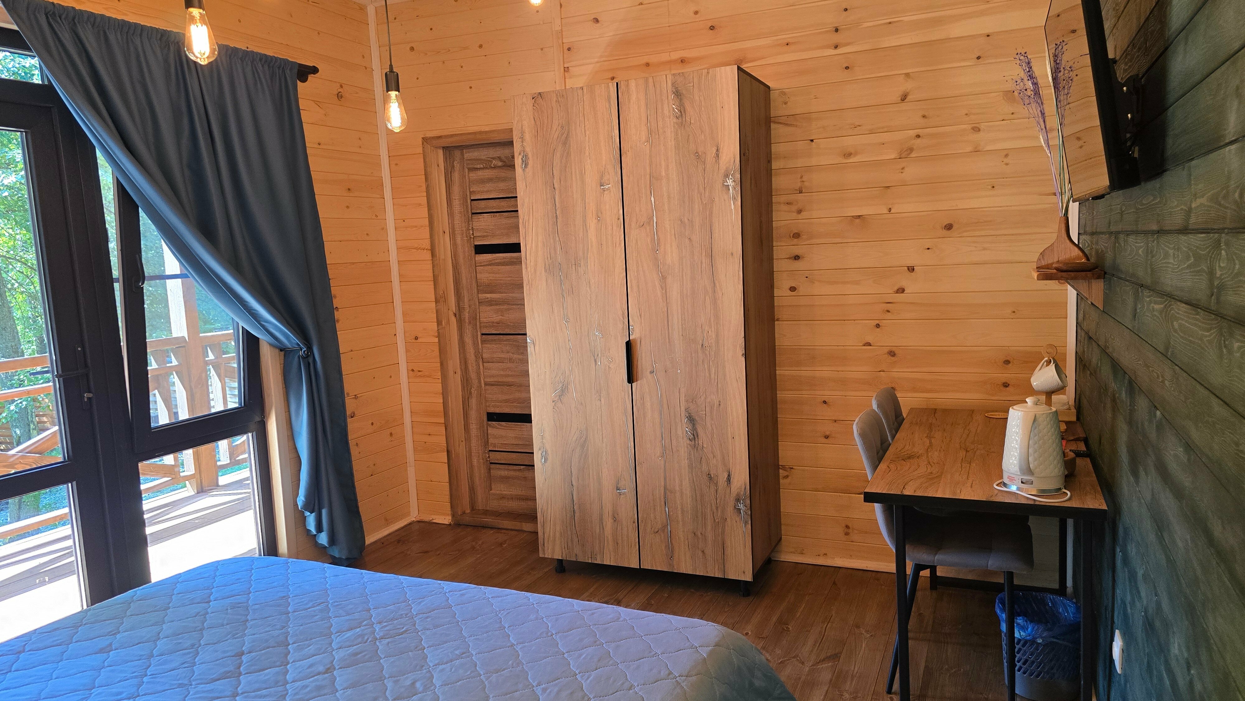 Двухместный номер с 1 кроватью и видом на горы