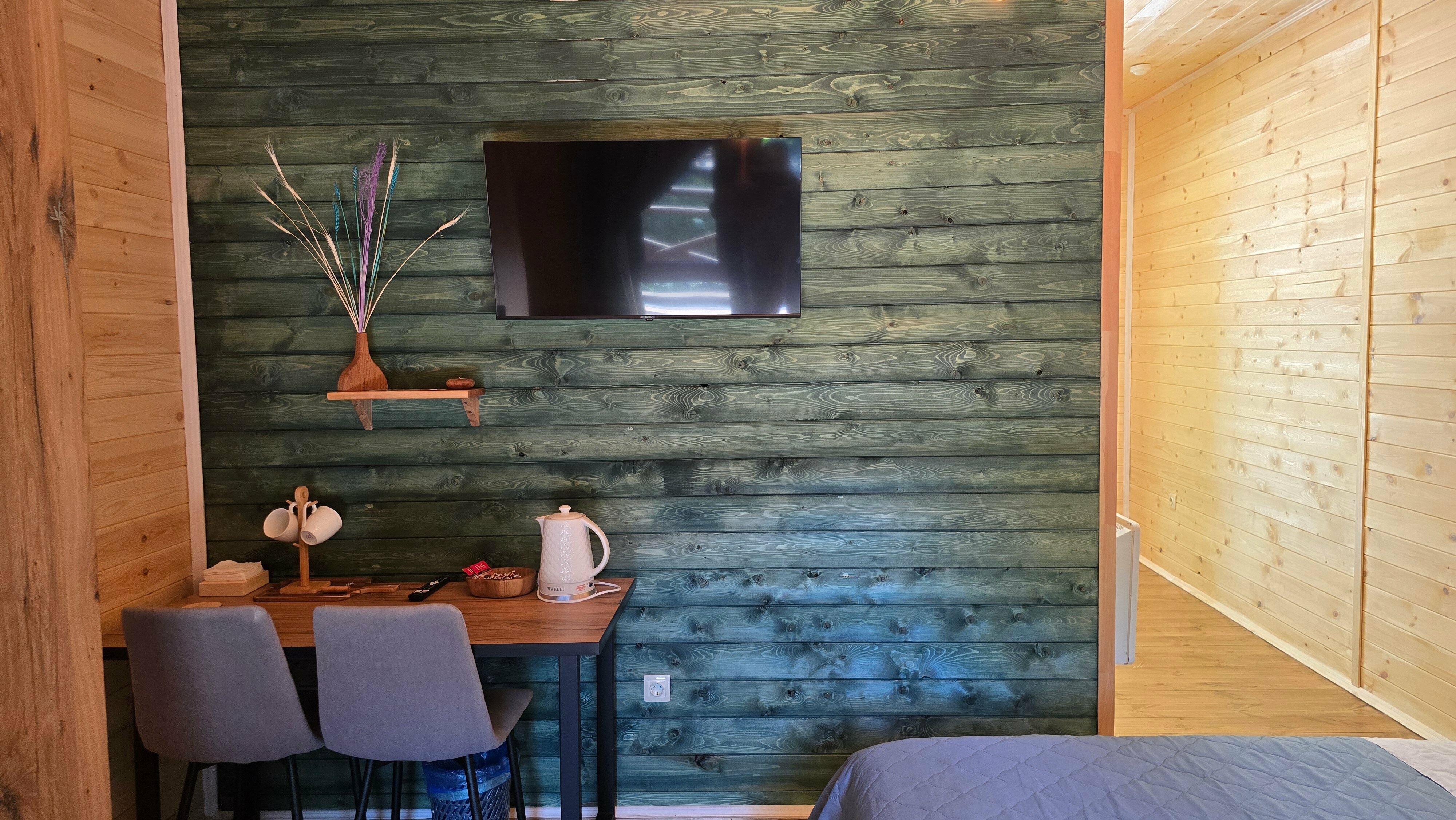 Двухместный номер с 1 кроватью и видом на горы