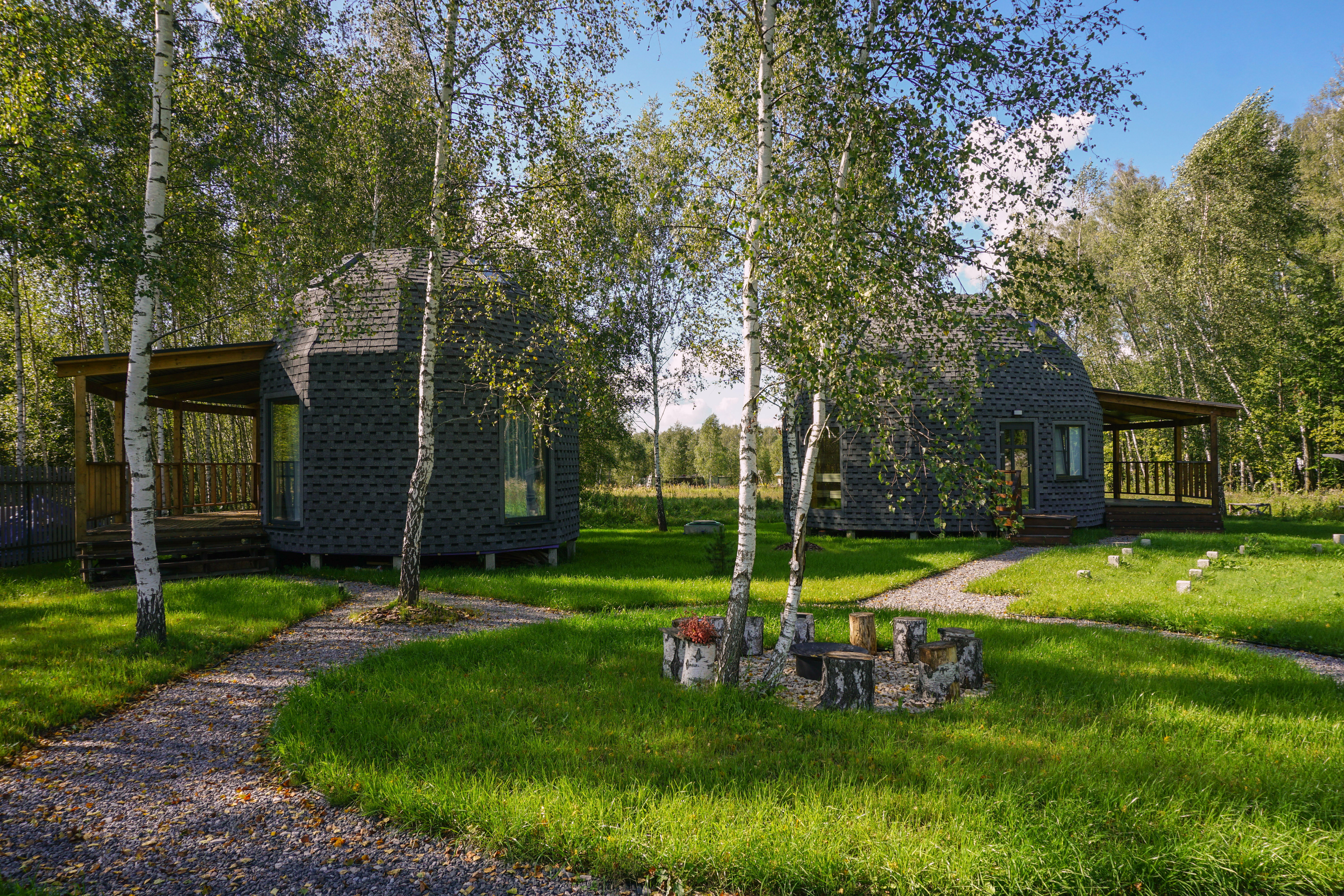 Дом с видом на лес