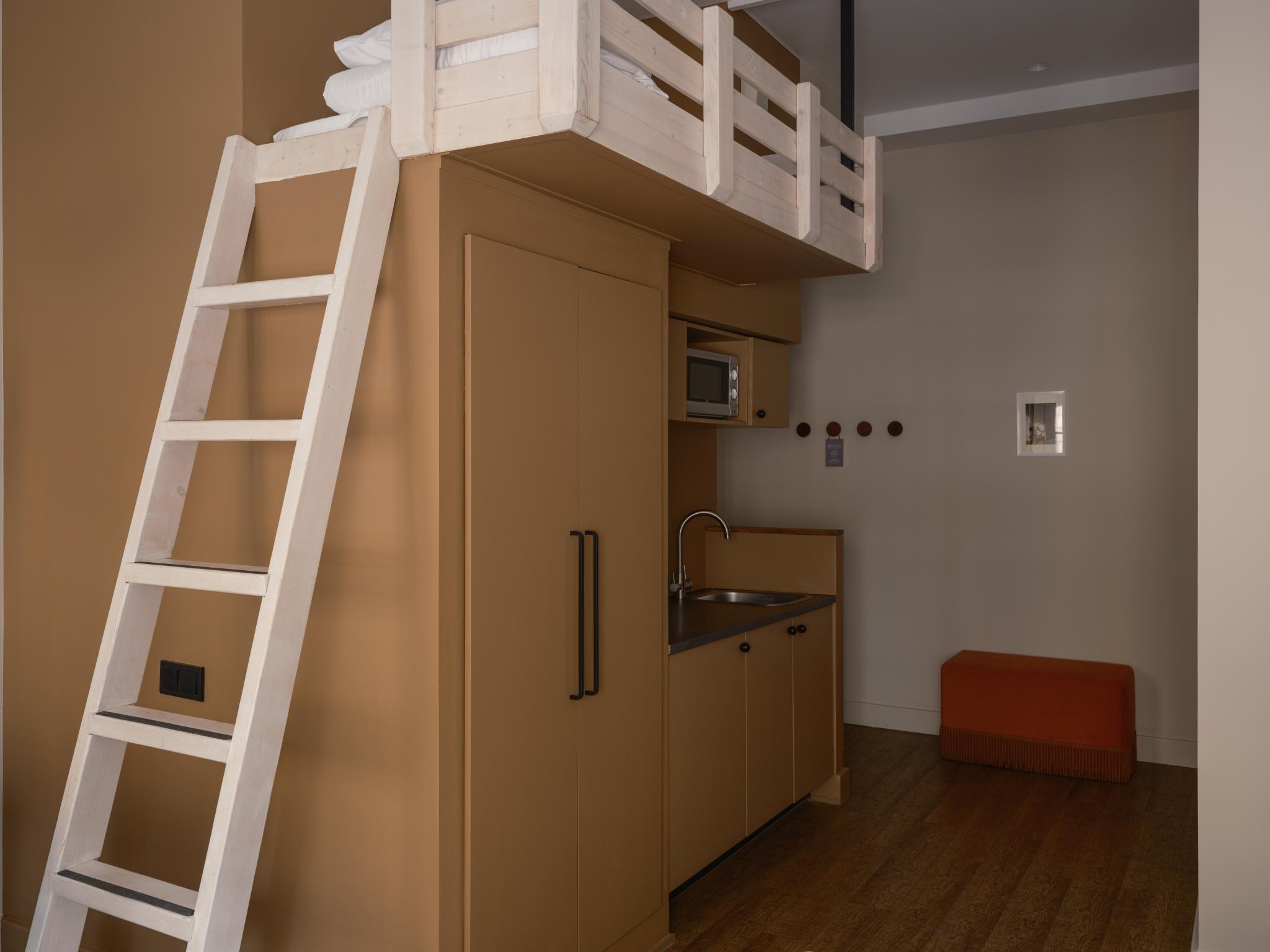 Номер делюкс с 1 двуспальной кроватью