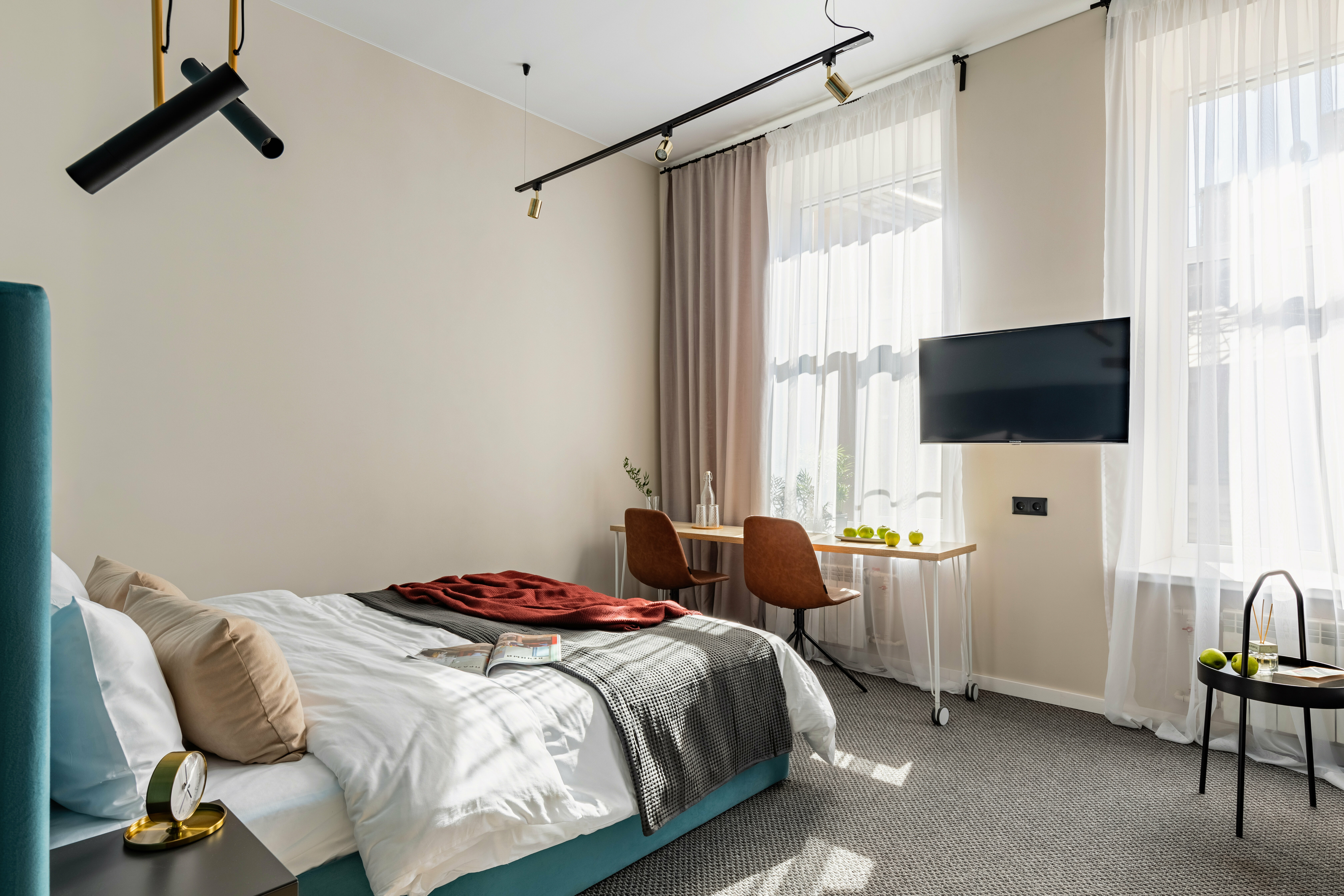 Студия четырехместная с видом во двор  (ремонт фасада до 01.12.2026)