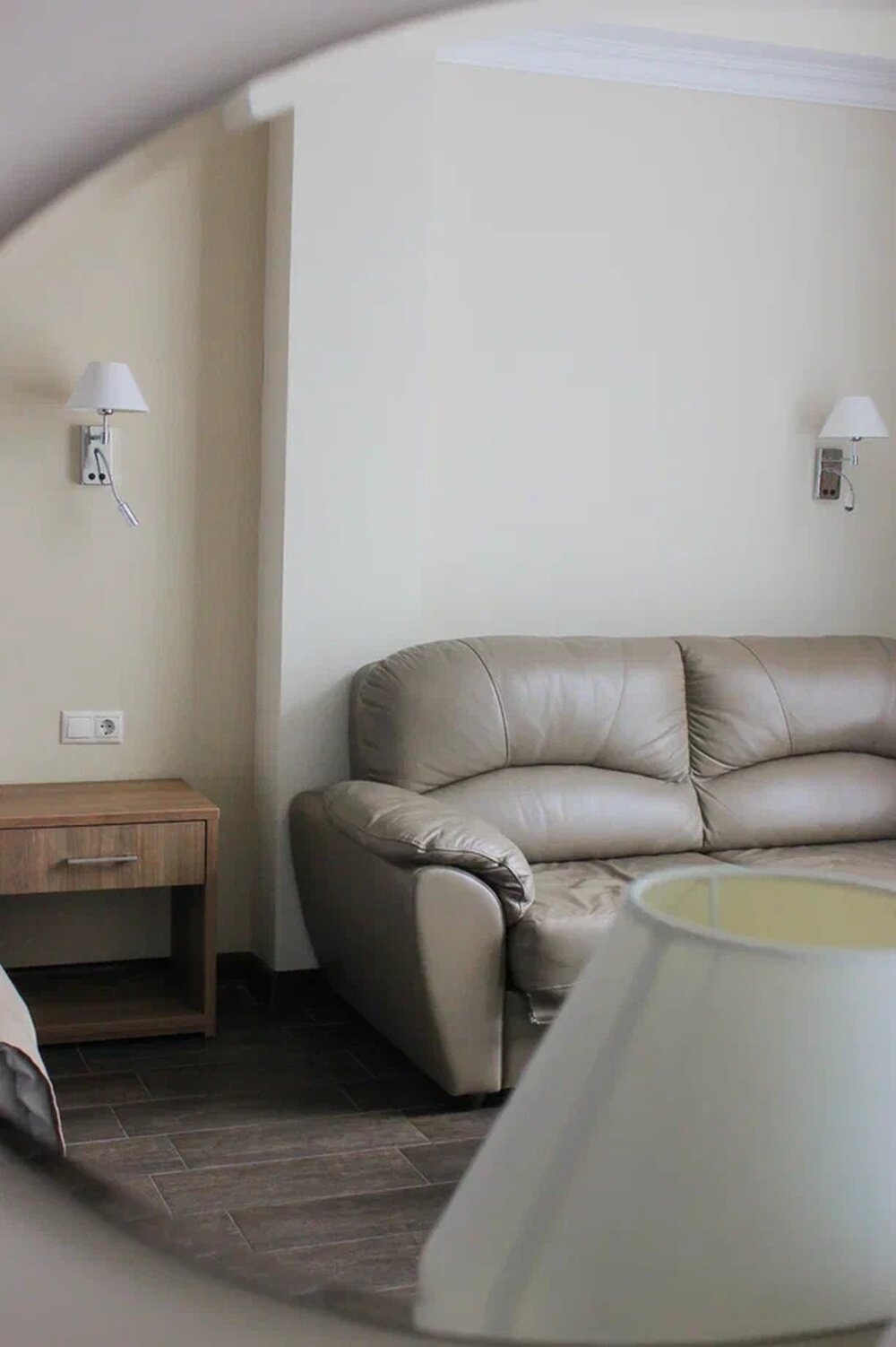 Студия без балкона (корпус 1) (Вид на морскую сторону /парк)