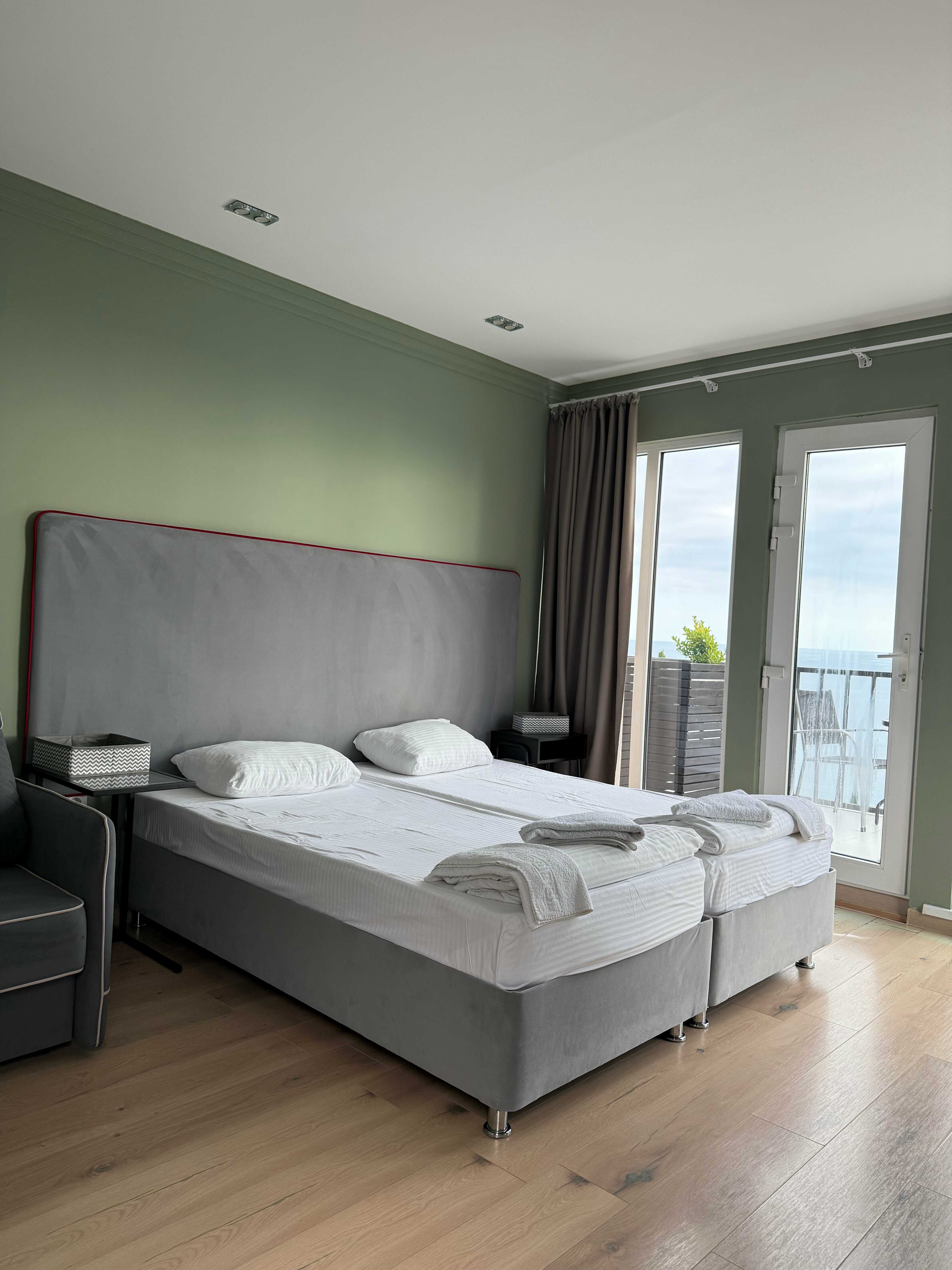 Двухместный стандарт с балконом и видом на море