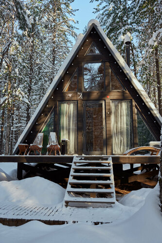 Дом с видом на лес