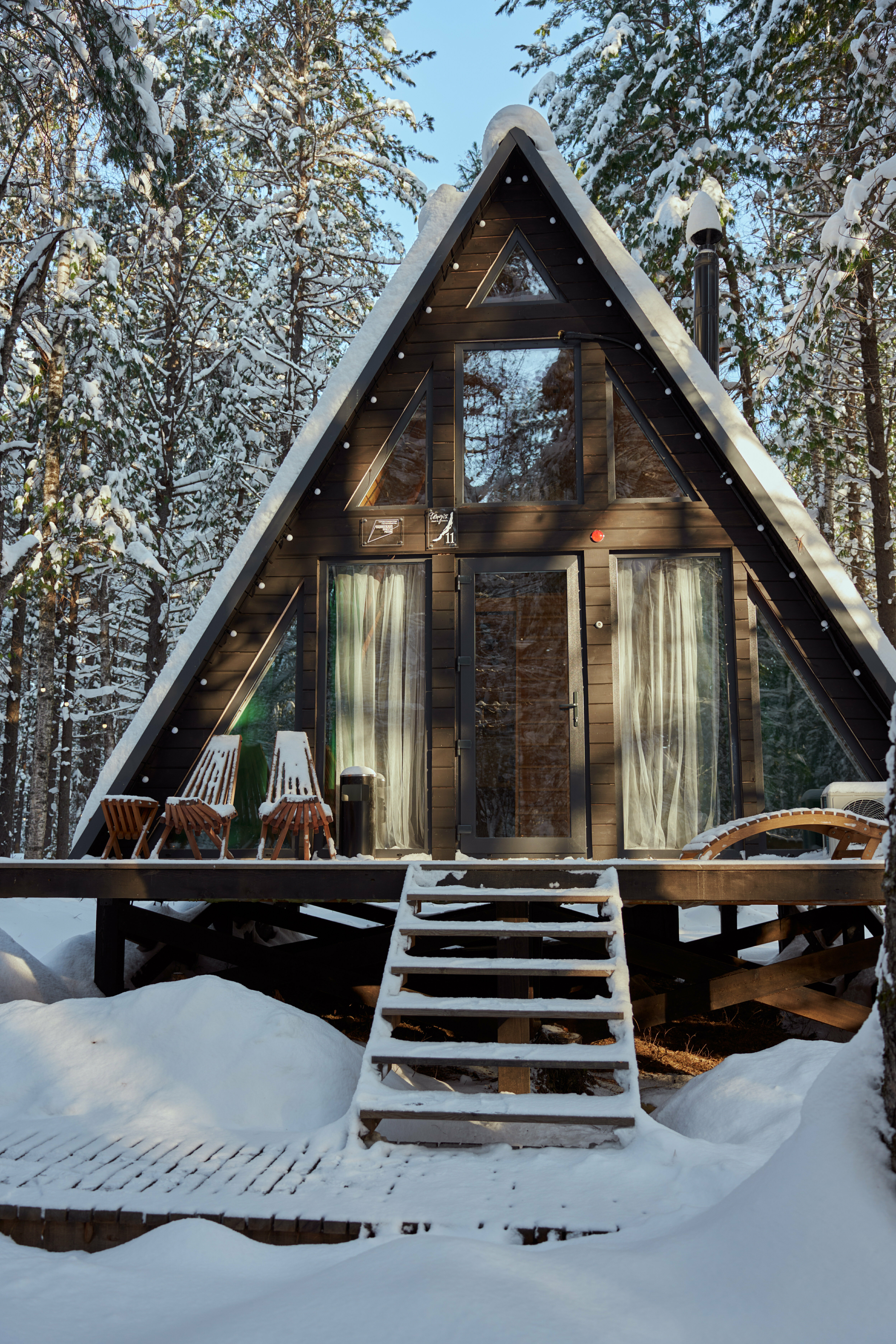 Дом с видом на лес