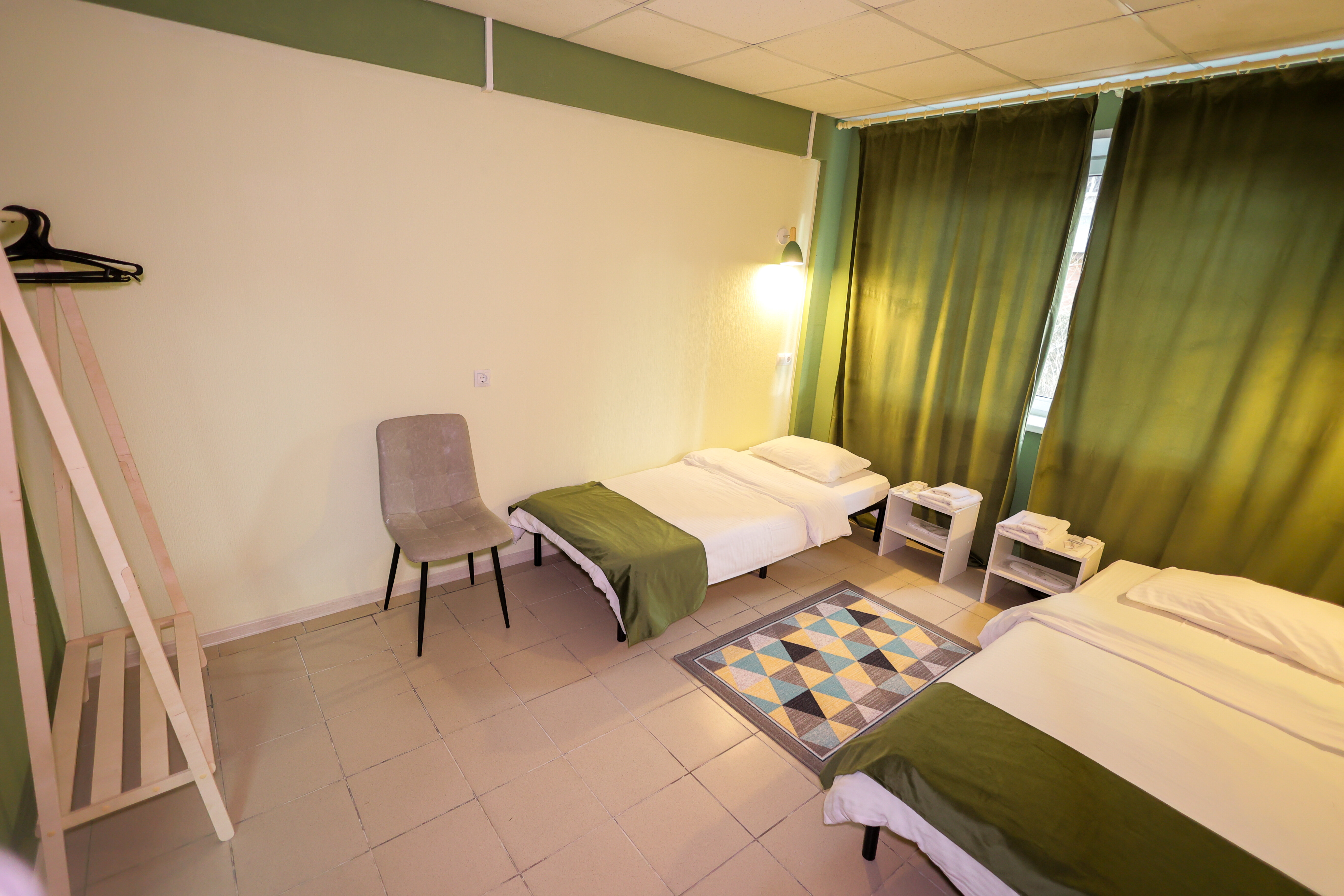 Двухместный номер с 2 отдельными кроватями, вид на город