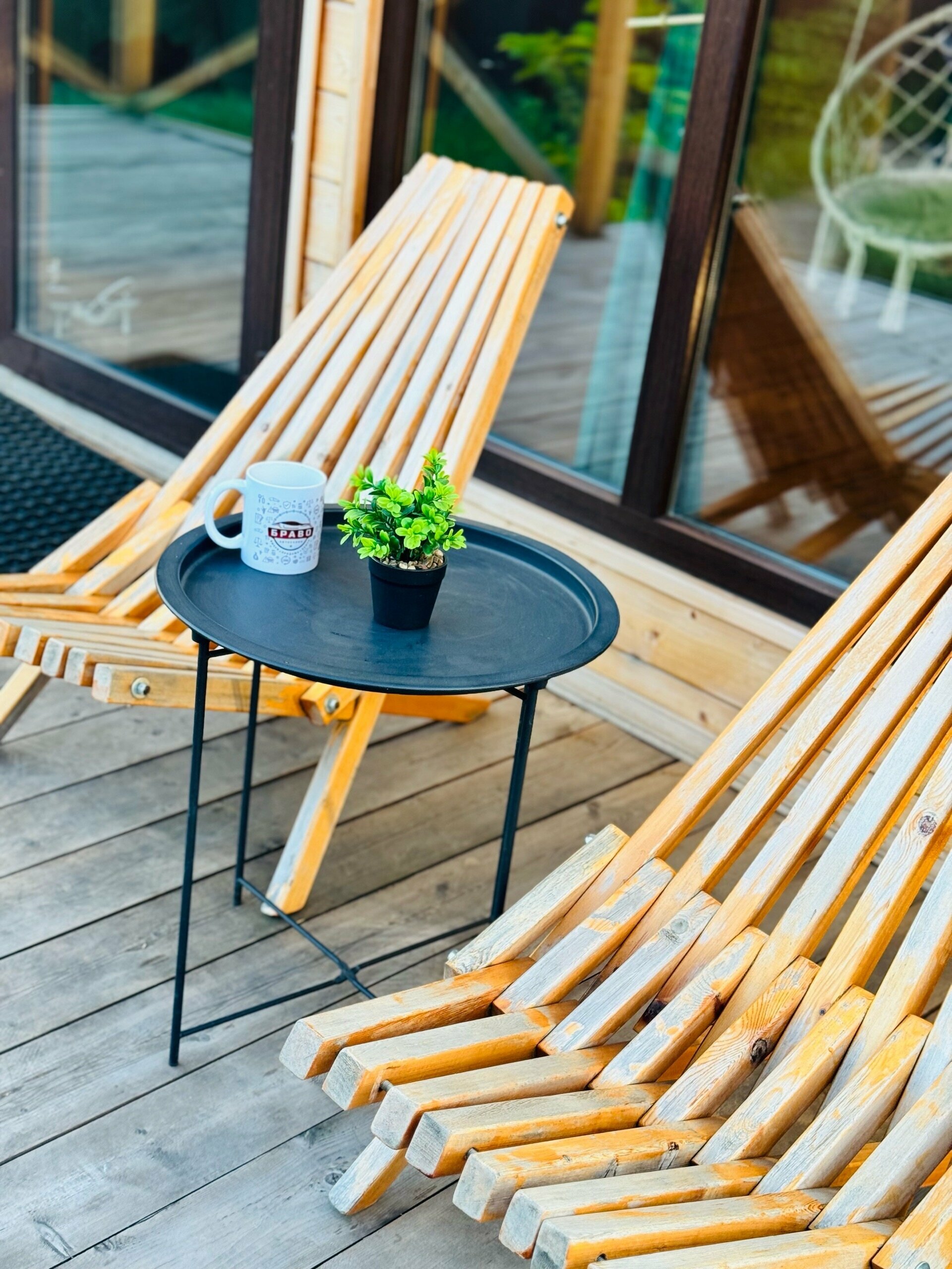 Дом треугольником