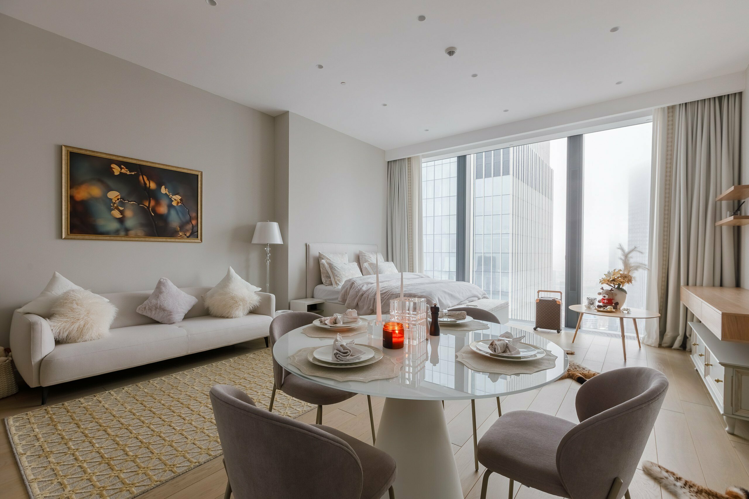 Студия люкс 44 этаж